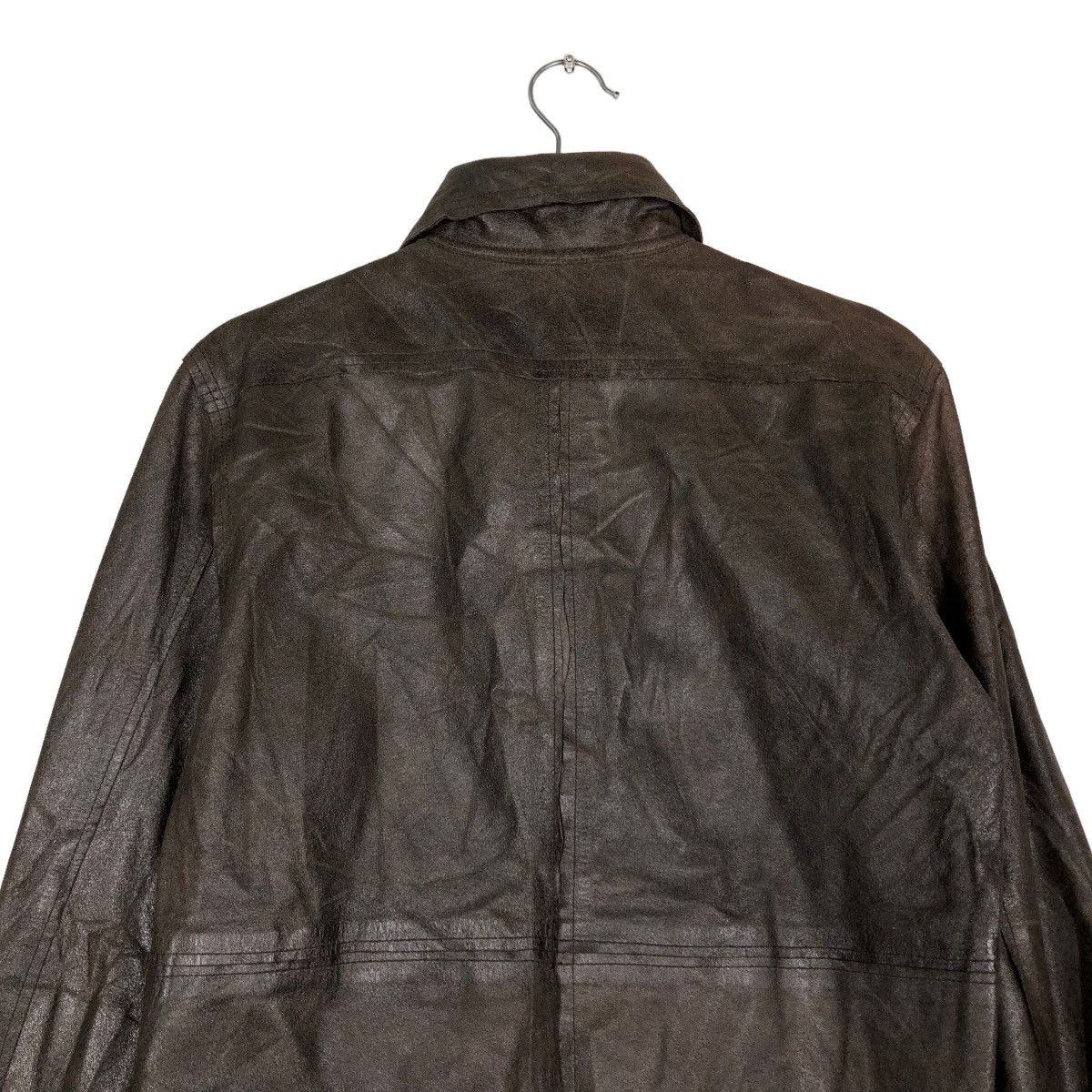 Japanese Brand 🔥Vintage Biker Leather Jacket Michel Klein Homme Paris Size US M / EU 48-50 / 2 - 9 Thumbnail