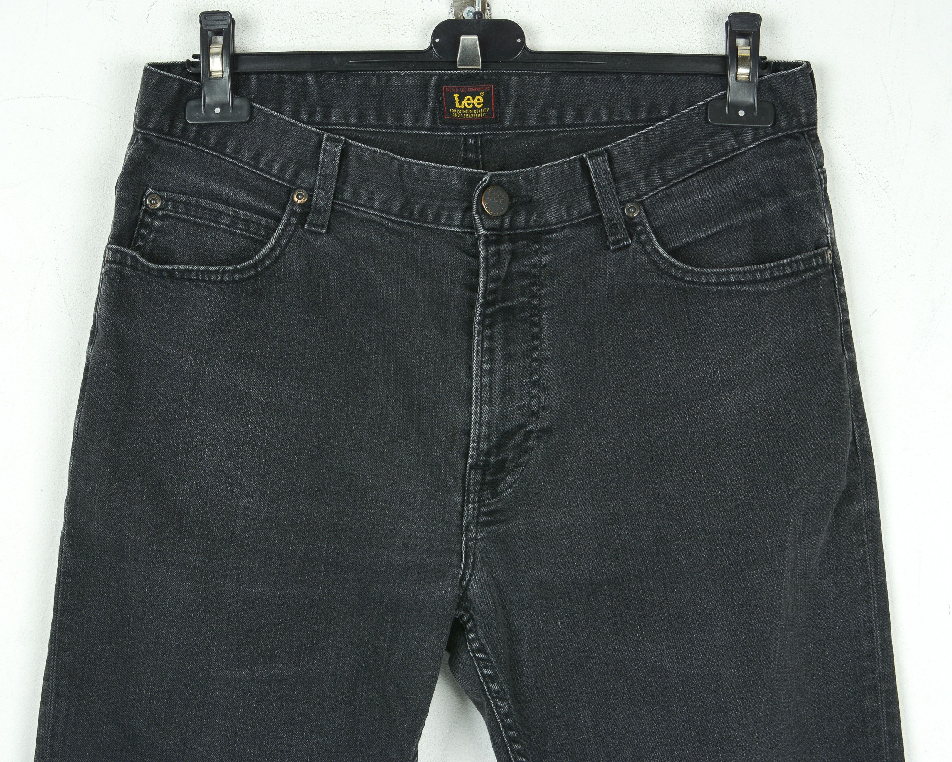 Lee Rider W34 L34 Regular Straight Jeans Denim Pants Trousers Size US 34 / EU 50 - 6 Thumbnail