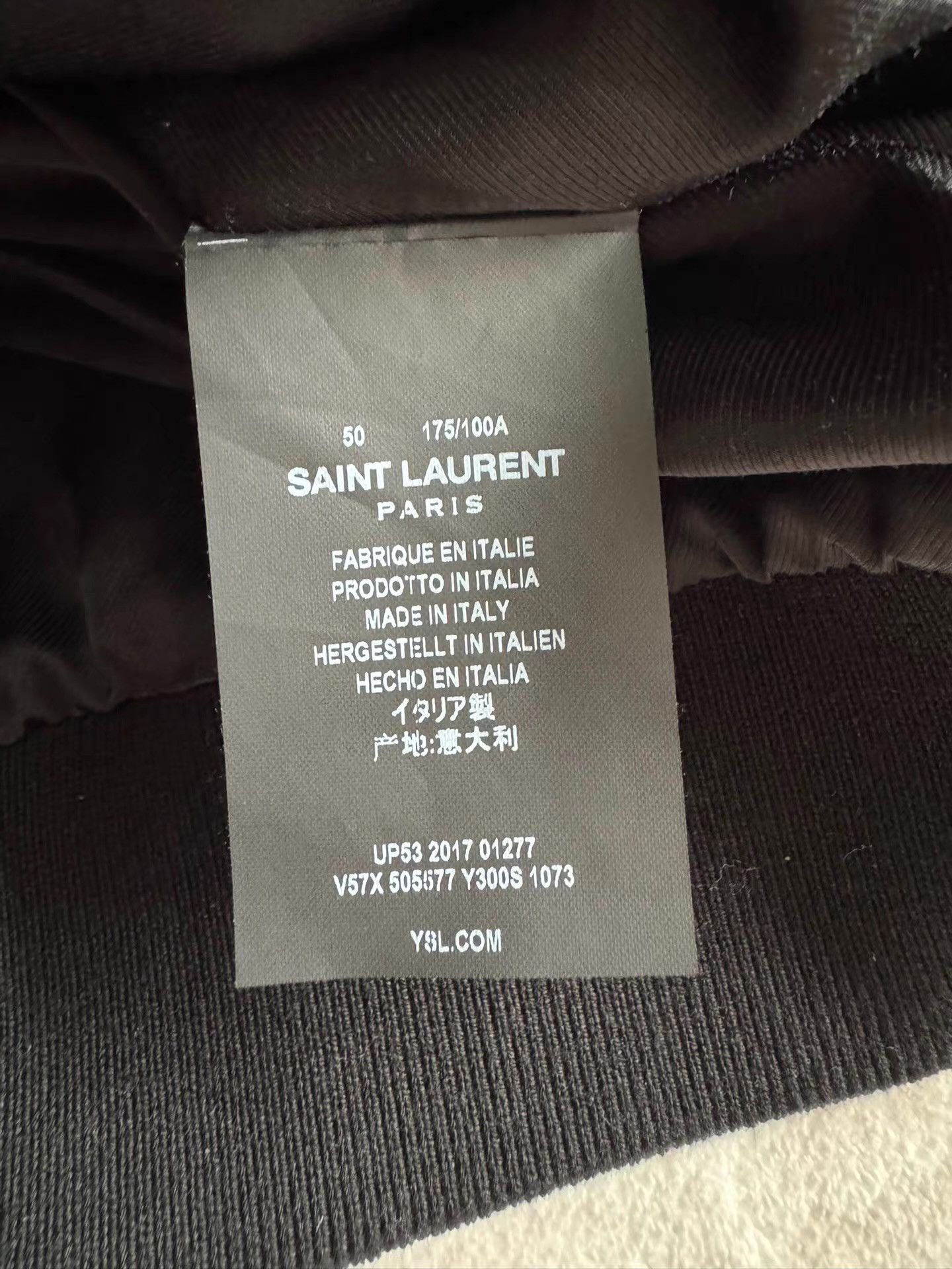 Saint Laurent Paris Saint Laurent SLP Splash Ink Gradient Jacket Ｑ23 Size US L / EU 52-54 / 3 - 5 Thumbnail