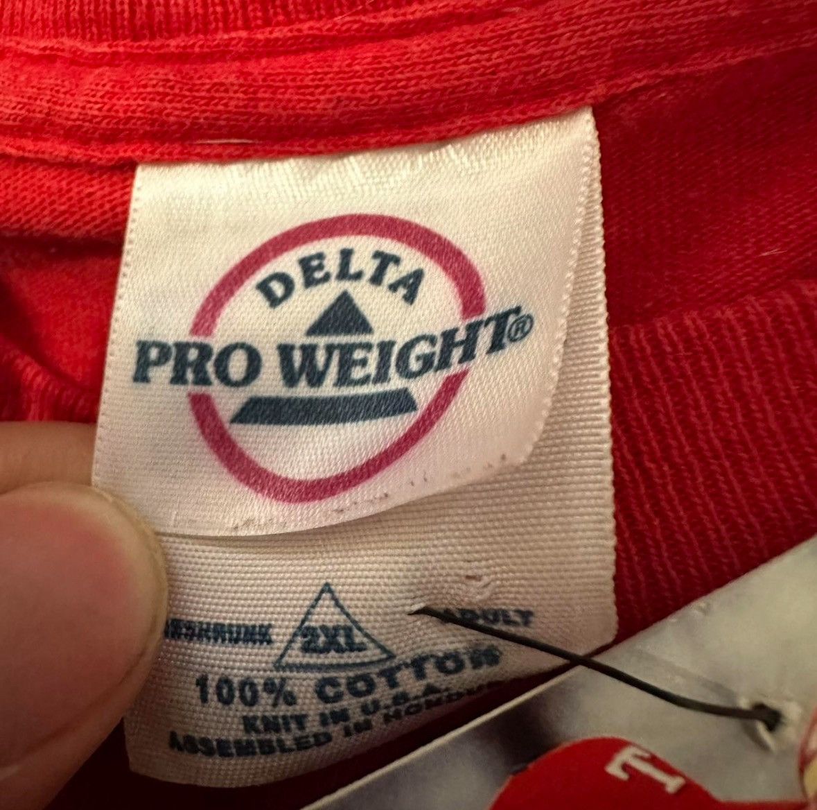Delta Vintage 2002 Daytona Bikefest red cotton t-shirt Size US XXL / EU 58 / 5 - 3 Thumbnail