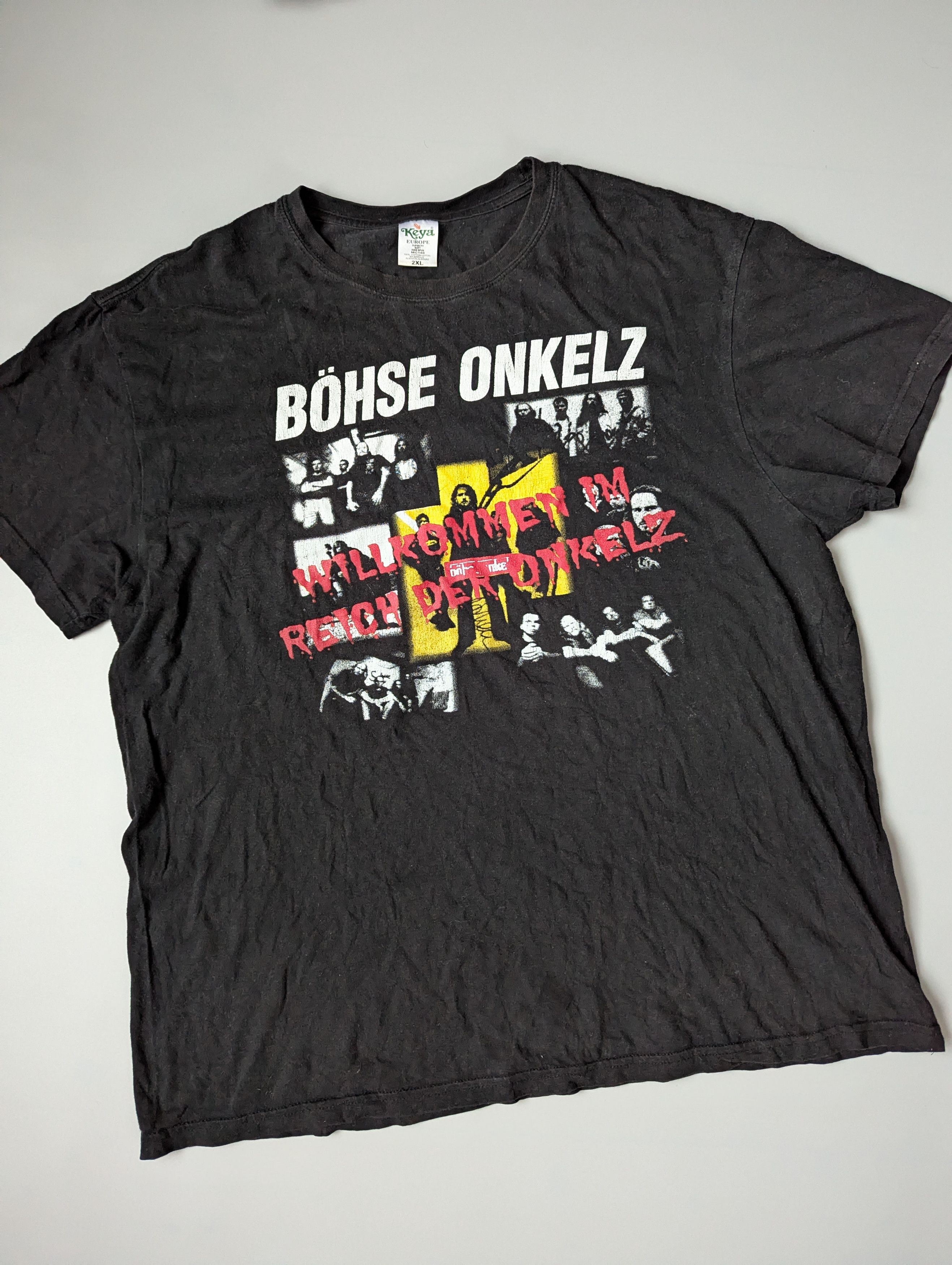Vintage Bohse Onkelz Vintage T shirt Merch Size US XL / EU 56 / 4 - 1 Thumbnail