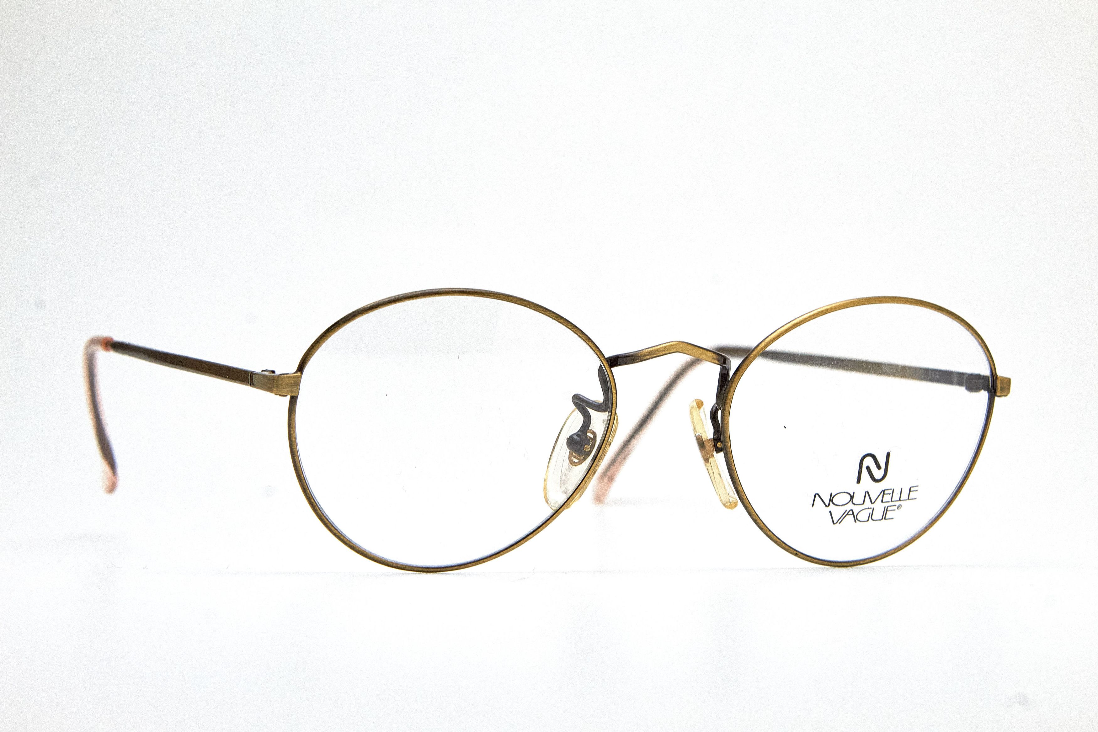 Vintage Nouvelle Vague Brushed Gold Round Archivex Specs, Quiet Lux Size ONE SIZE - 4 Thumbnail