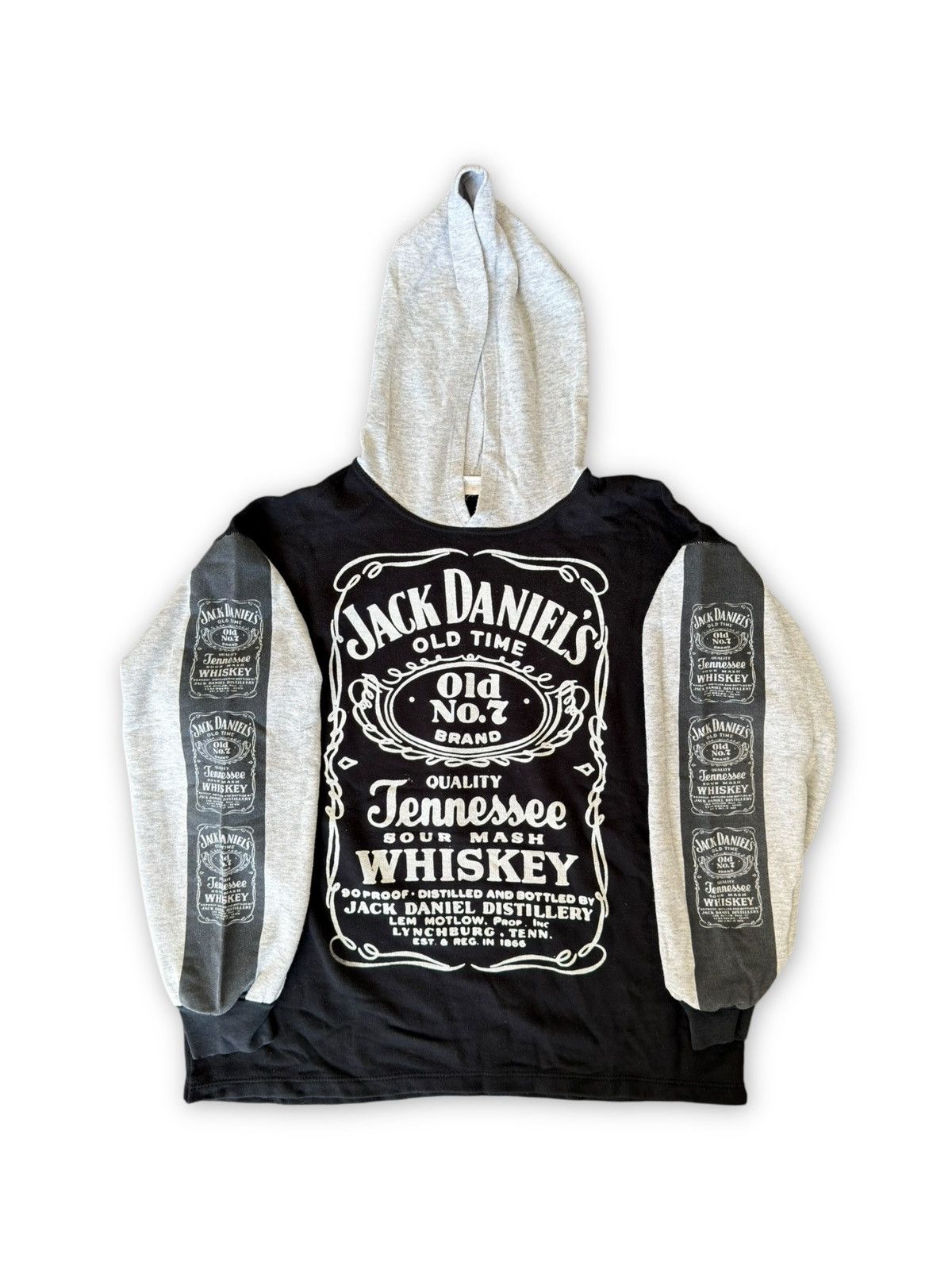 Vintage *RARE* VINTAGE 1990s JACK DANIELS WHISKEY HOODIE EMPIRE Size US XL / EU 56 / 4 - 1 Thumbnail
