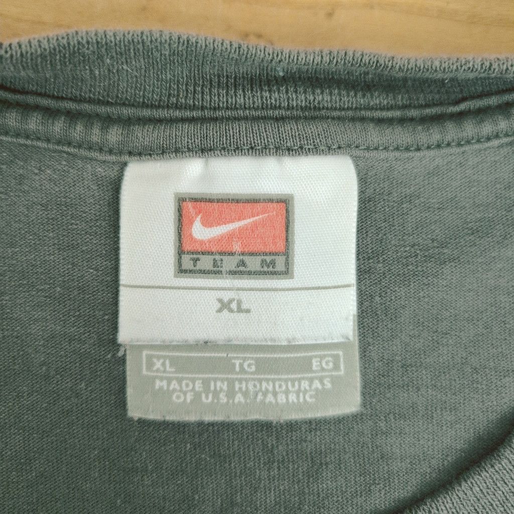 Nike × Vintage Vintage Nike Team Grey Long Sleeve T-Shirt XL Size US XL / EU 56 / 4 - 2 Thumbnail