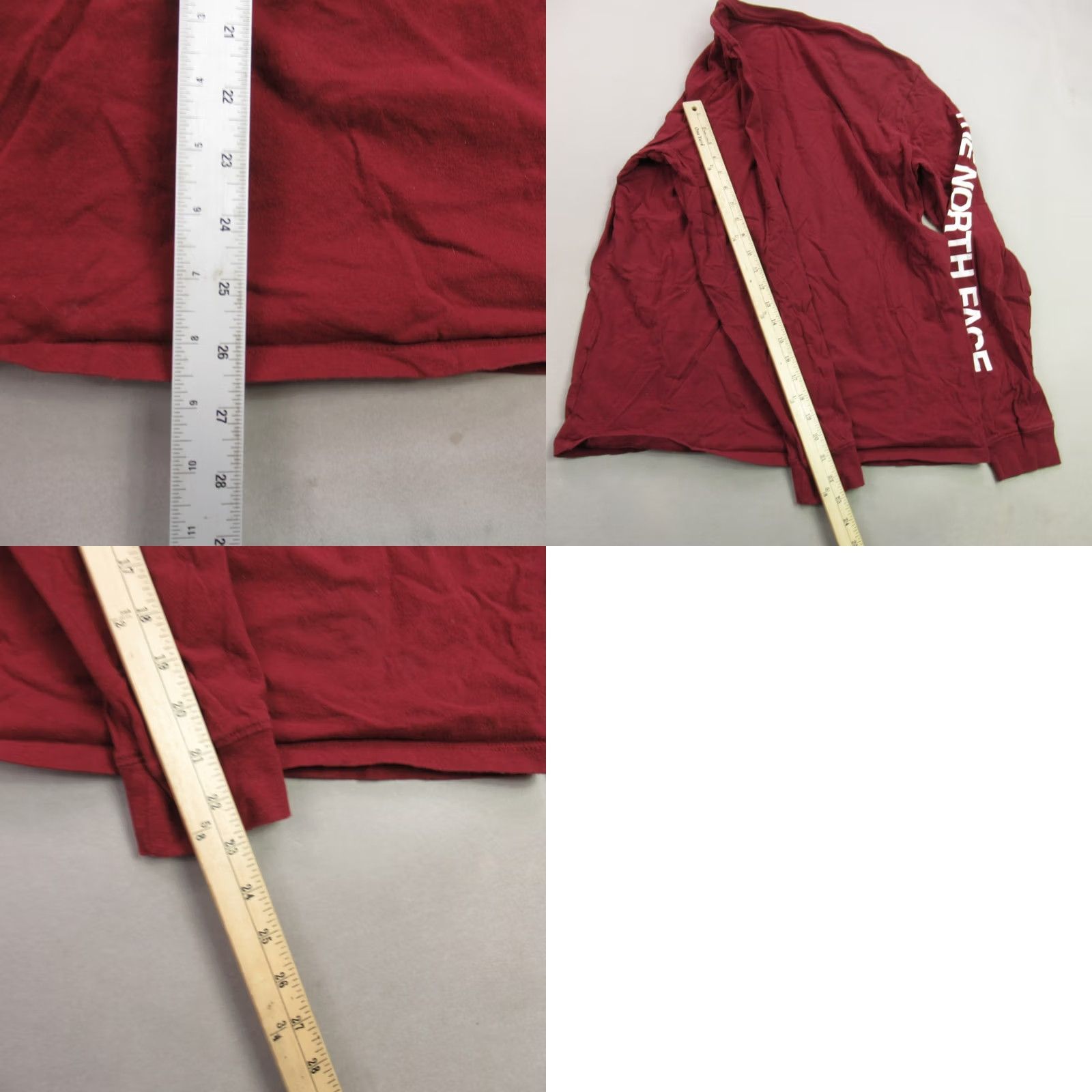The North Face The North Face Shirt Mens Large Long Sleeve Crew Neck Casual Red Pullover Size US L / EU 52-54 / 3 - 8 Thumbnail