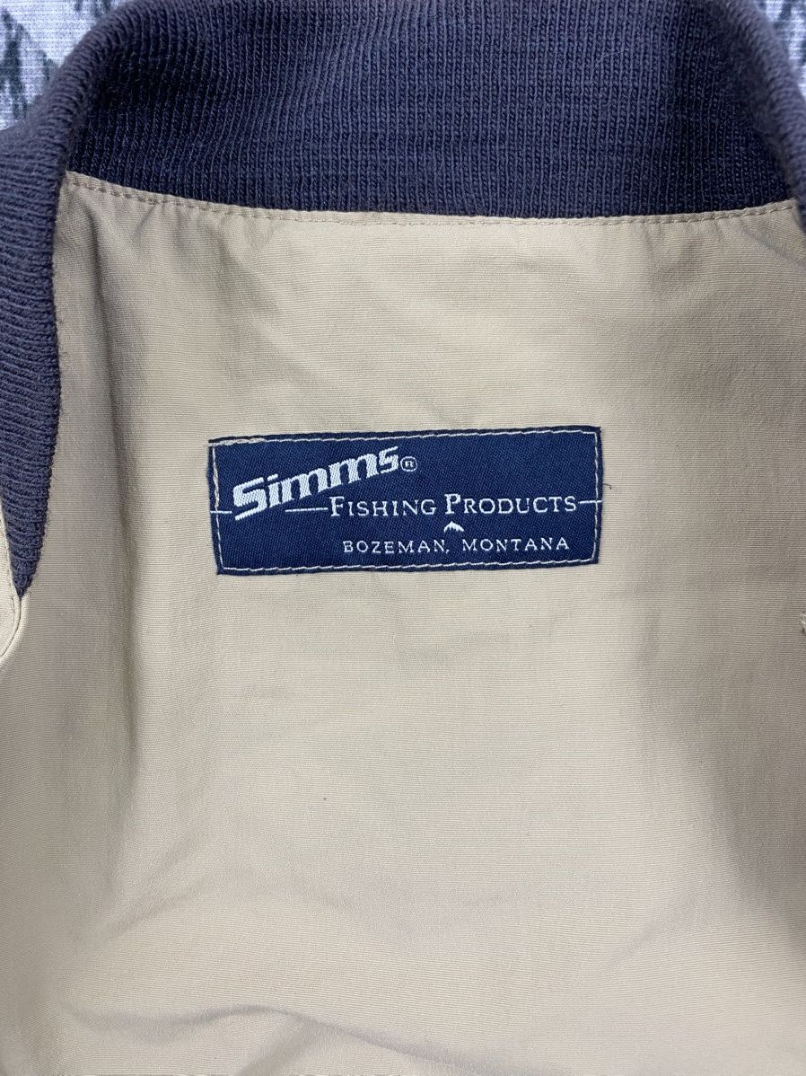 Simms Vintage Simms Multi pocket Fly Fishing Guide Vest Size US M / EU 48-50 / 2 - 9 Thumbnail