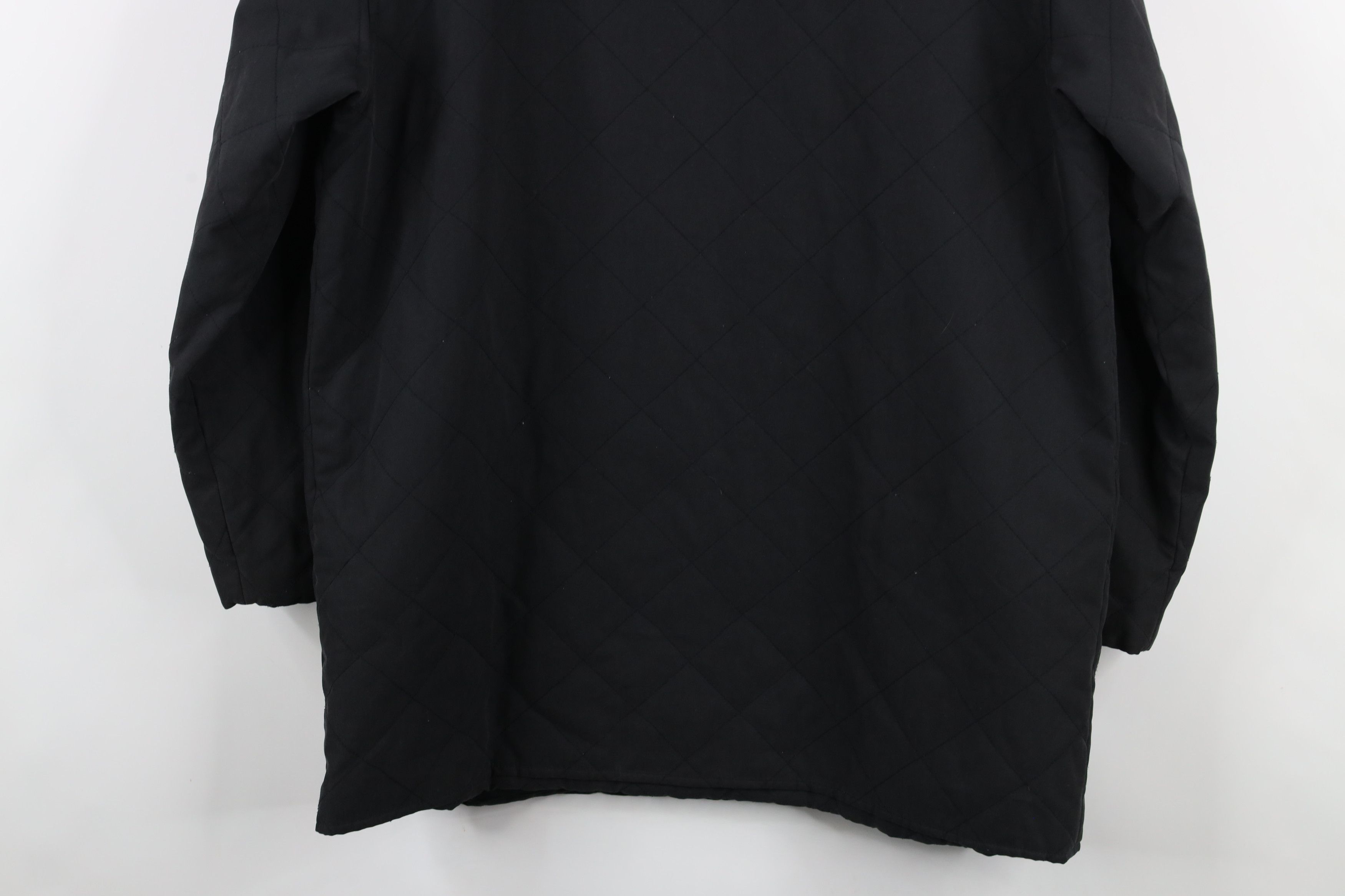 Orvis × Vintage Vintage Orvis Faded Blank Quilted Full Button Jacket Black Size L / US 10 / IT 46 - 12 Thumbnail