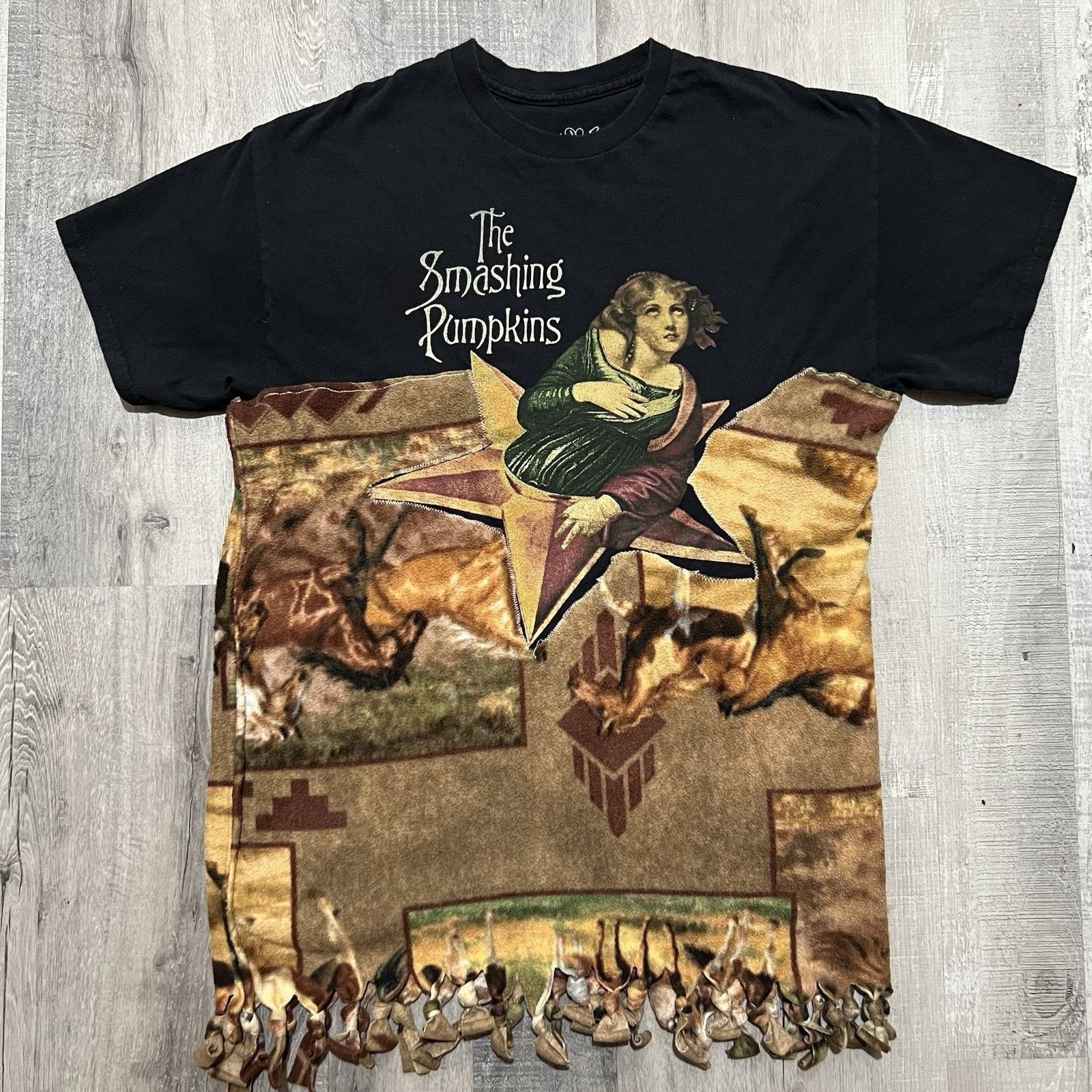 Vintage Smashing Pumpkins Mellon Collie Blanket Band T Shirt Concert Size US L / EU 52-54 / 3 - 1 Thumbnail
