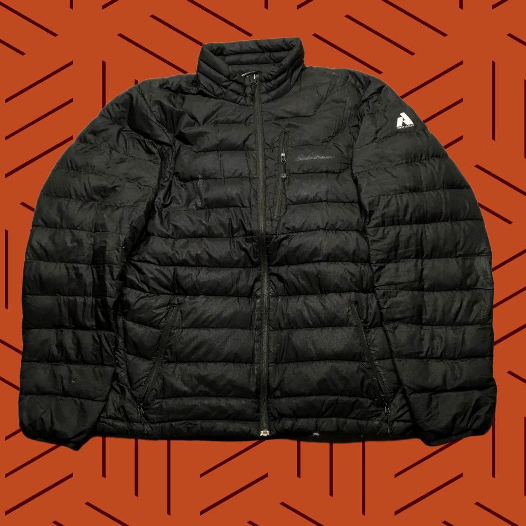 Eddie Bauer Eddie Bauer First Ascent Jacket Mens M Black Down Puffer Full Zip Pockets Size US M / EU 48-50 / 2 - 1 Thumbnail
