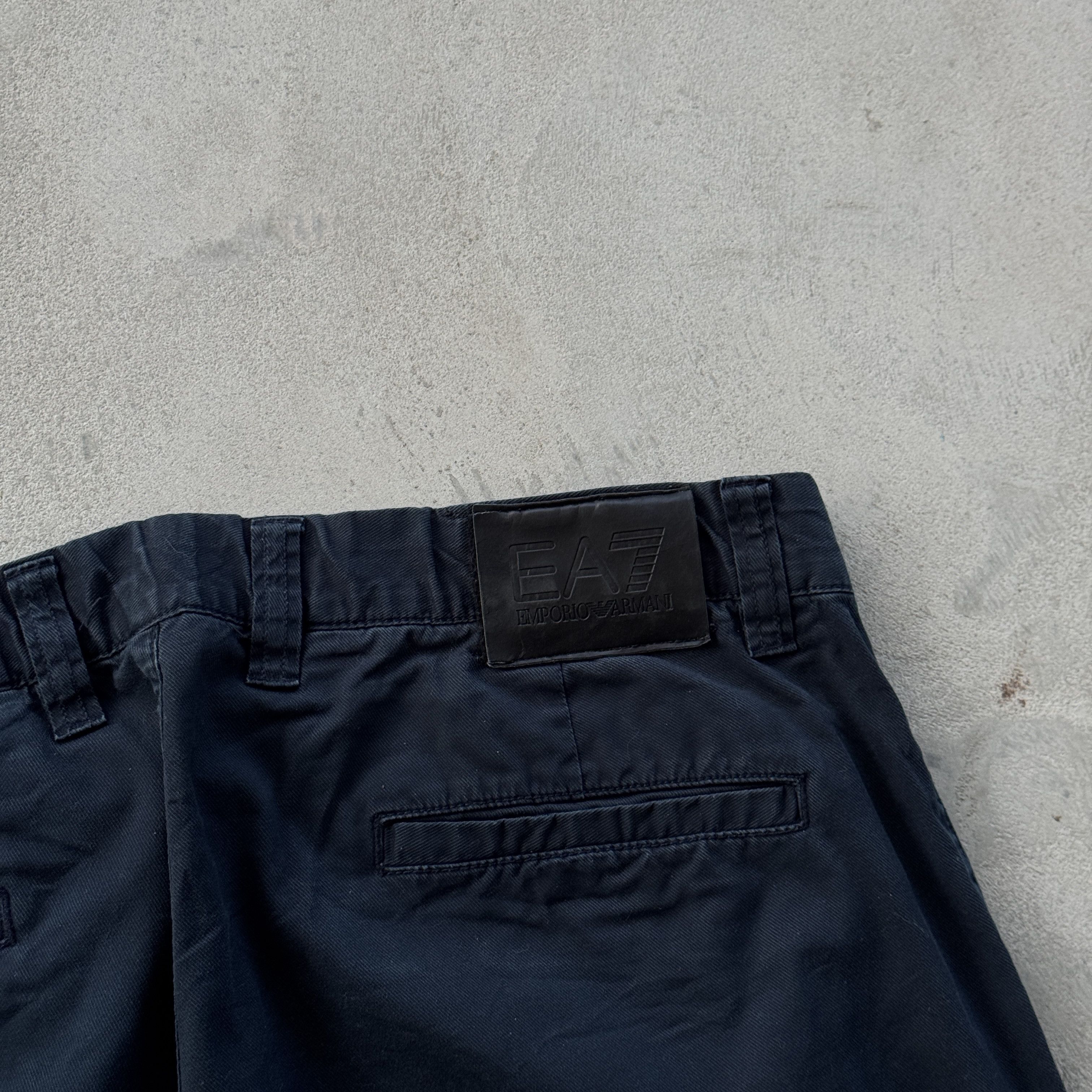 Emporio Armani EA7 Emporio Armani Cotton Casual Chino Pants Navy Blue XL Size US 36 / EU 52 - 7 Thumbnail