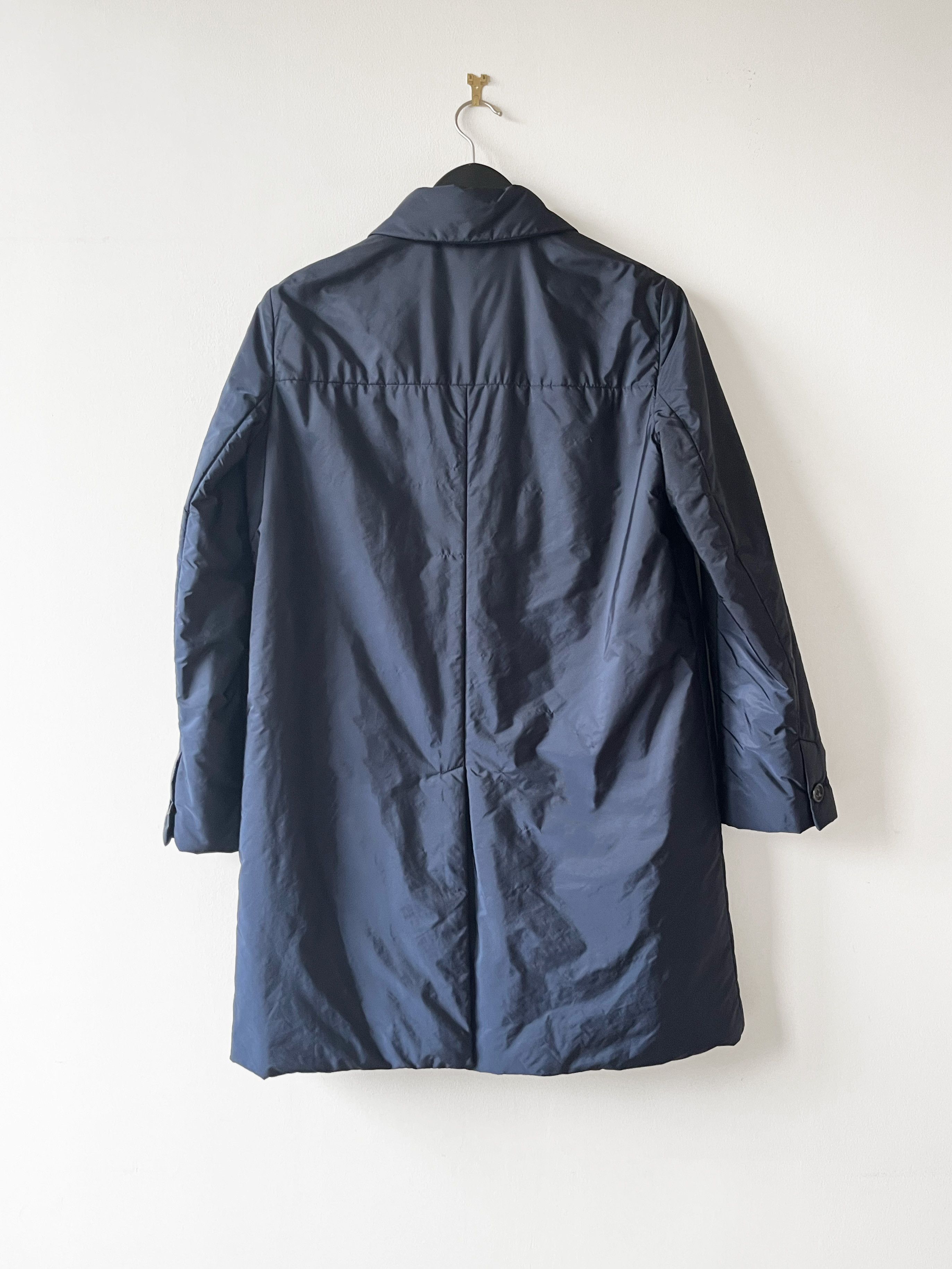 Prada Prada navy padded nylon coat Size S / US 4 / IT 40 - 2 Thumbnail