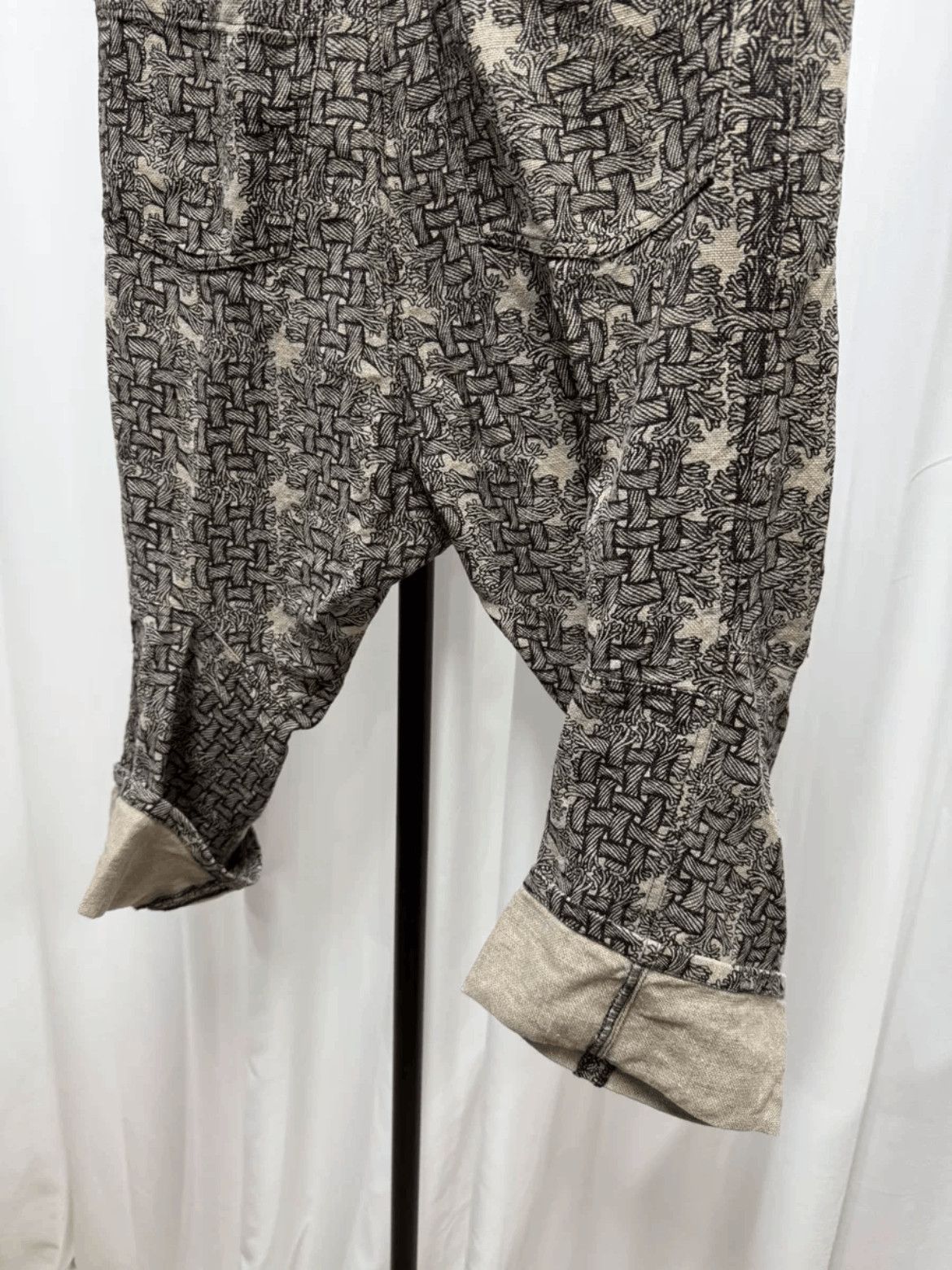 Christopher Nemeth Sz S Nemeth Pattern Cropped Denim-2505 Size US 30 / EU 46 - 6 Thumbnail