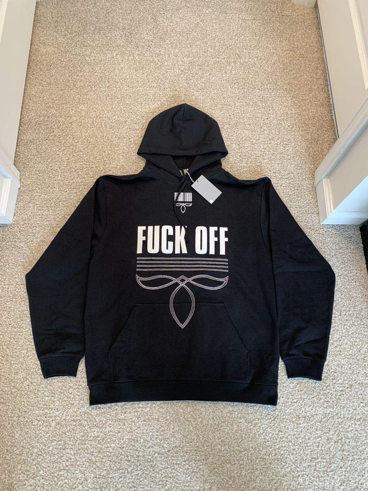 Designer Vetements Fuck Off Hoodie | Grailed