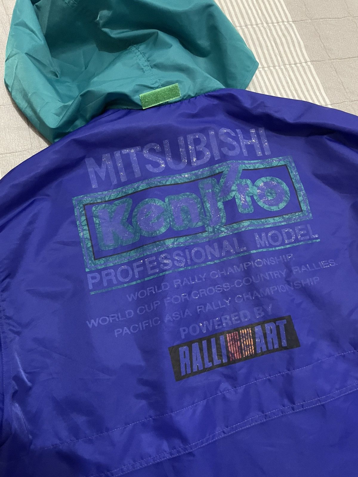 Other Vintage Mitsubishi Kenjiro Ralliart Team Jacket Racing Size US L / EU 52-54 / 3 - 8 Thumbnail