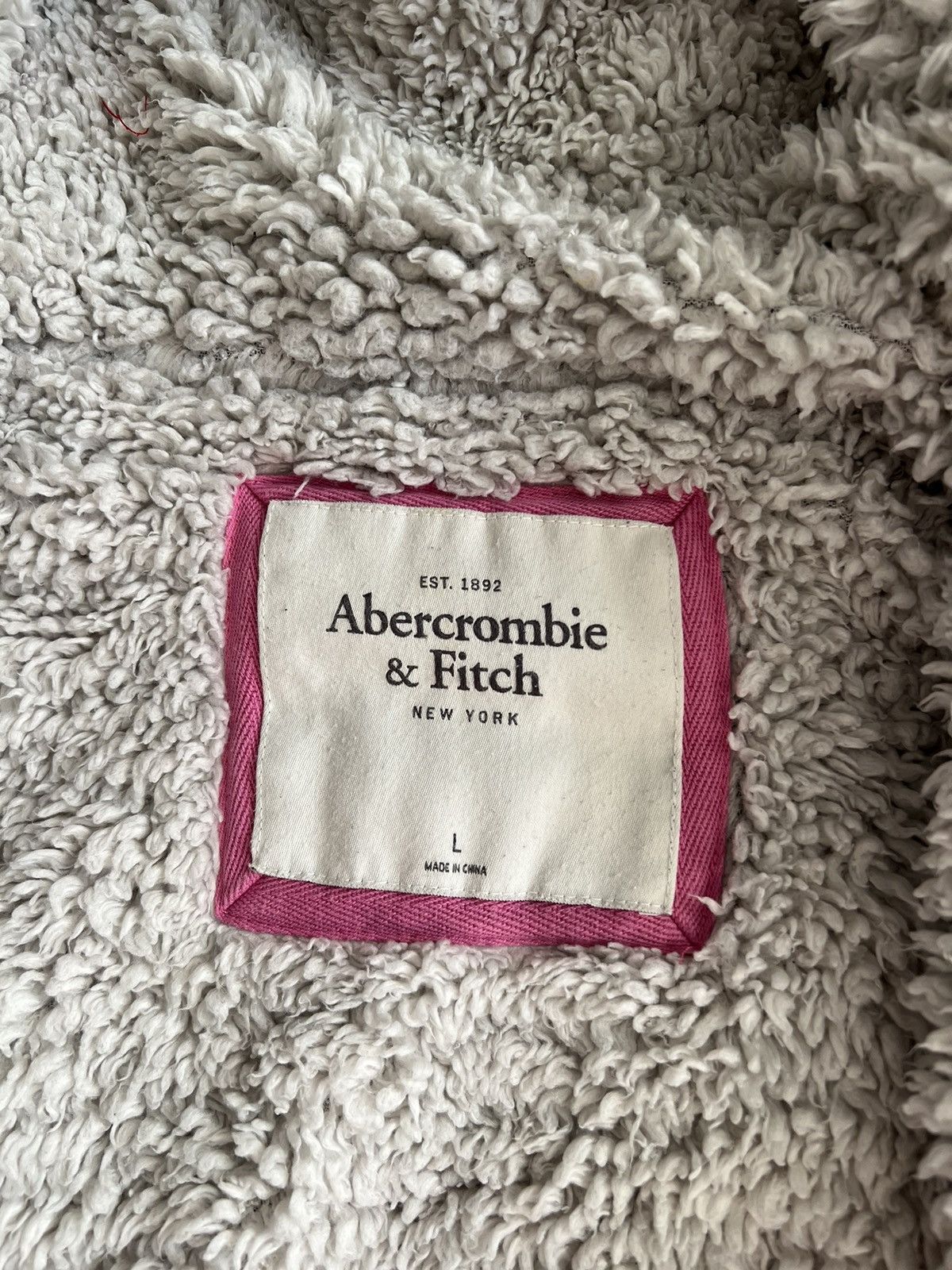 Abercrombie & Fitch × If Six Was Nine × Le Grande Bleu (L.G.B.) Abercrombie Fur Hoodie Sherpa LGB Style Size M / US 6-8 / IT 42-44 - 4 Thumbnail