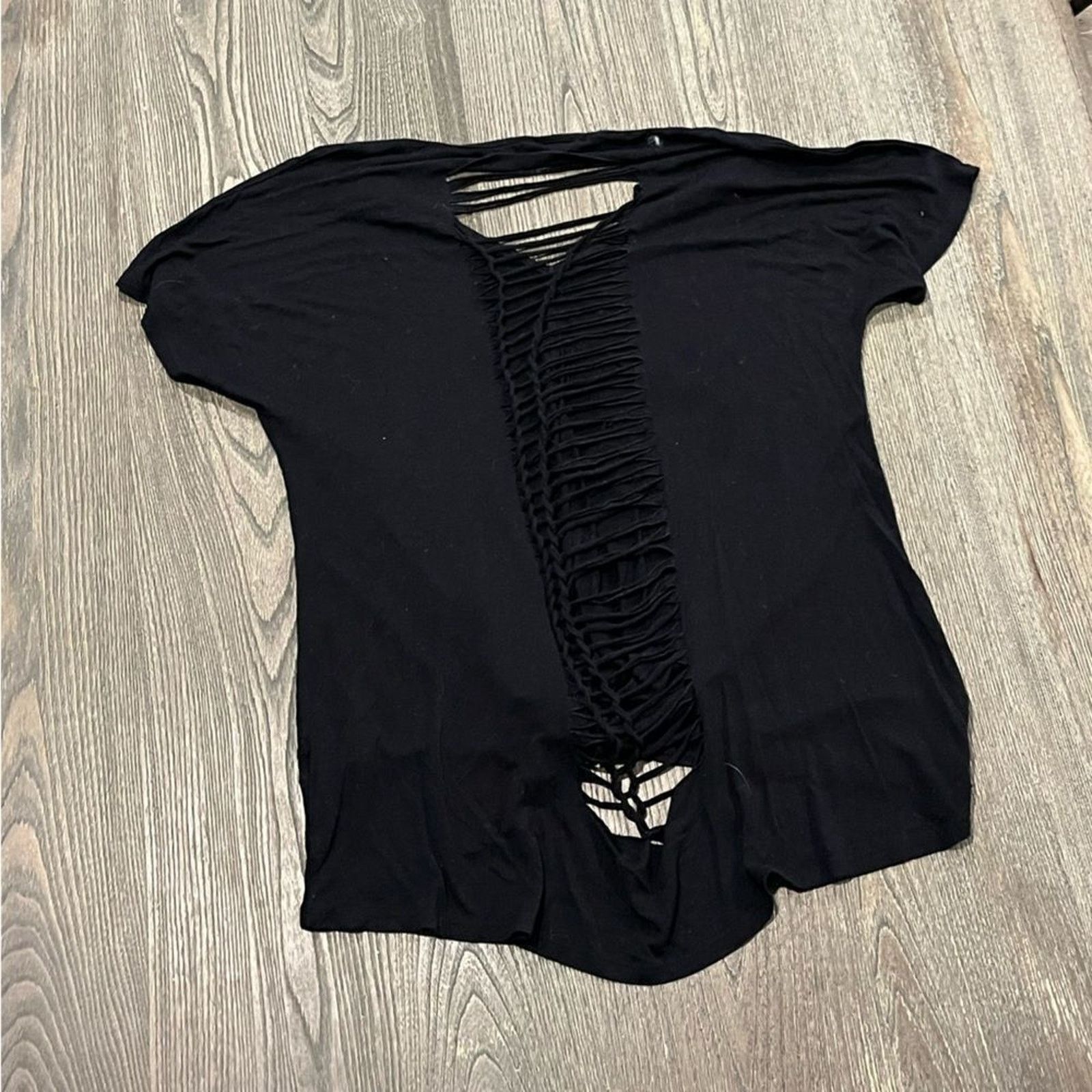 Vintage Bluheaven Cut-Up Back T-Shirt Crewneck Short Sleeve Size L Size L / US 10 / IT 46 - 2 Thumbnail