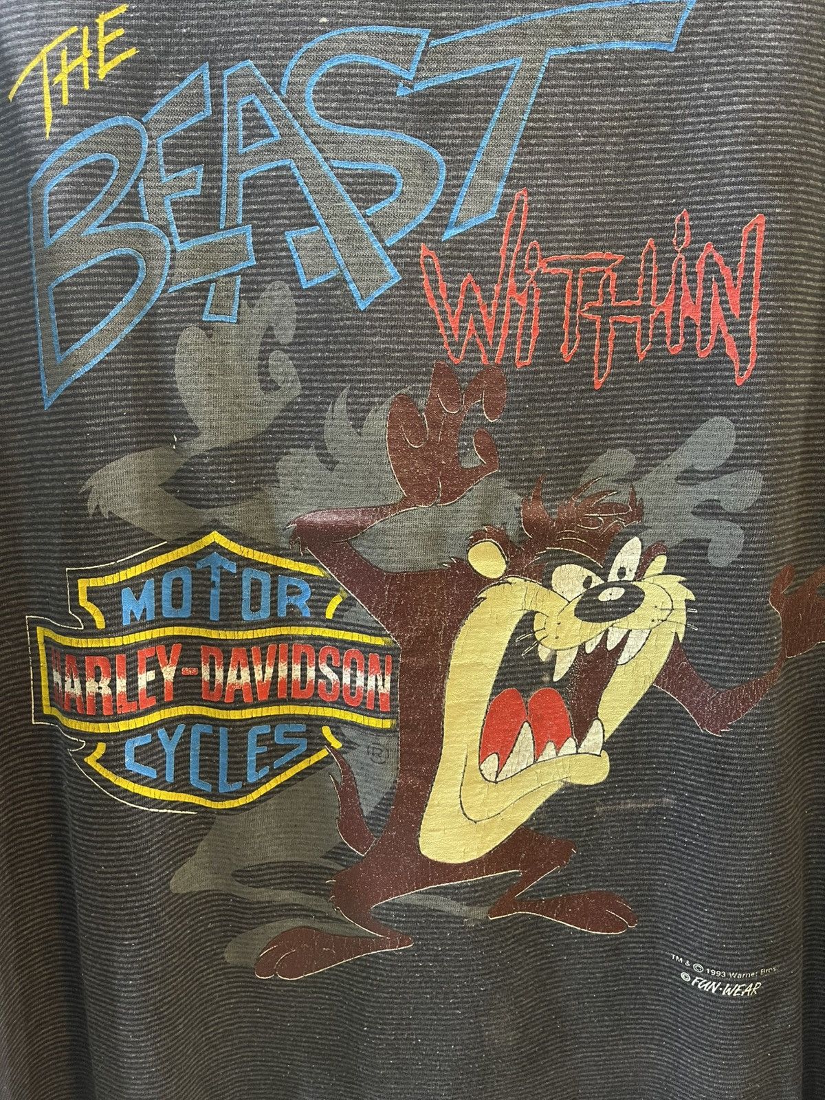 Harley Davidson Haley Davidson X Looney tunes 90’s Size US XL / EU 56 / 4 - 3 Thumbnail