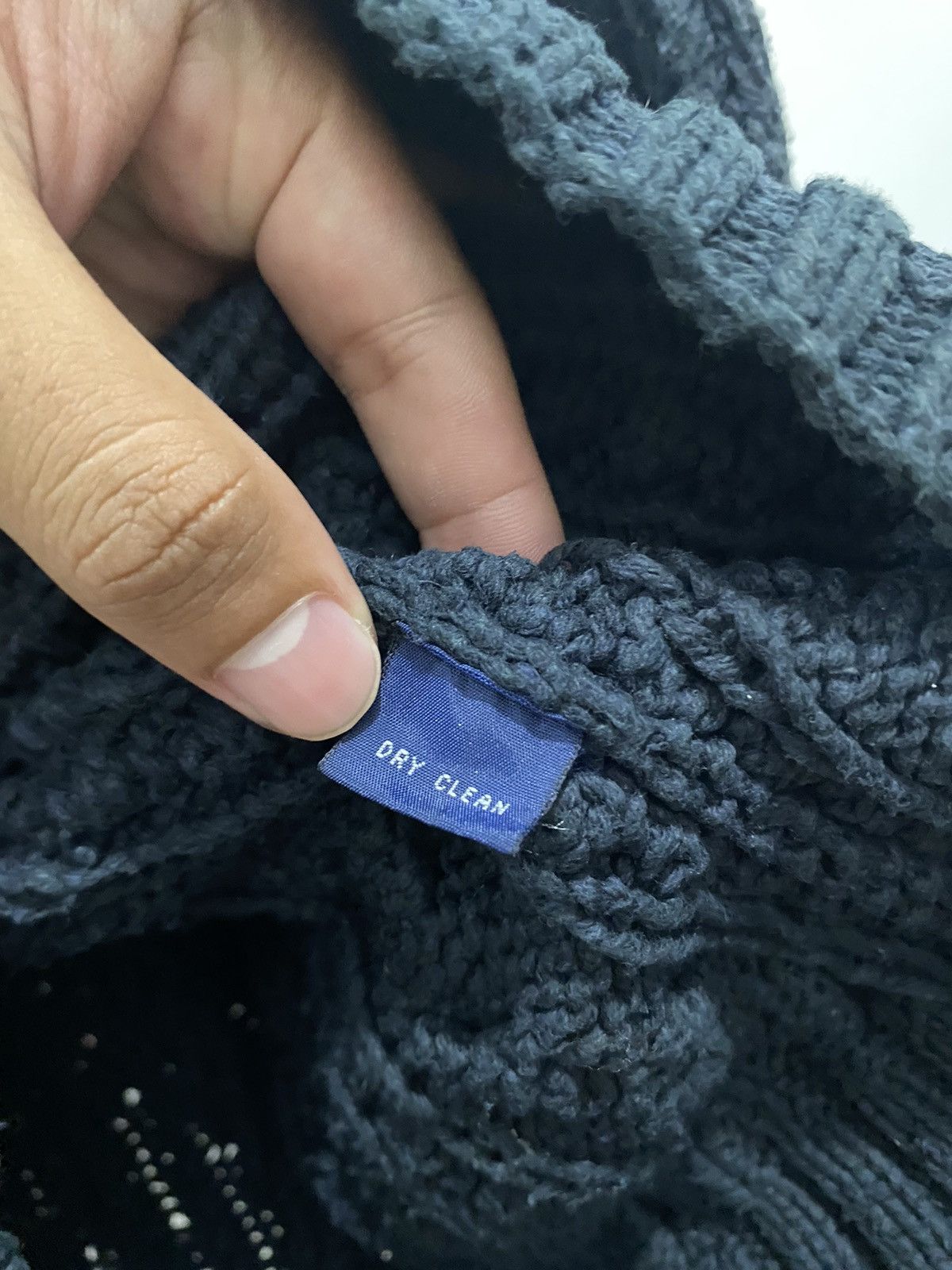 Polo Ralph Lauren VINTAGE POLO RALPH LAUREN CABLE HAND KNIT SWEATER Size US S / EU 44-46 / 1 - 4 Thumbnail