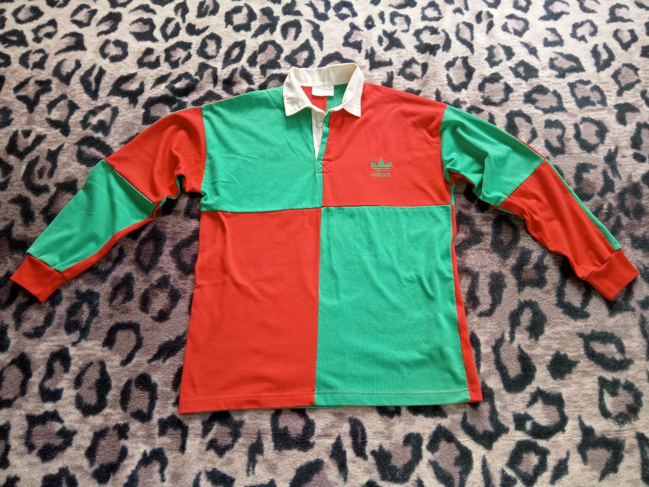 Adidas Vintage Adidas 90s Long Sleeve T-Shirt Size US L / EU 52-54 / 3 - 1 Thumbnail