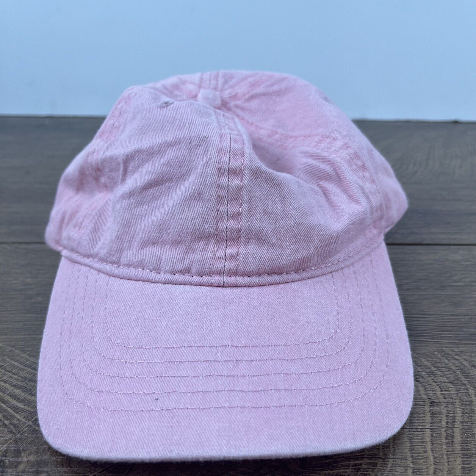 Other Plain Pink Hat Pink Cap Adjustable Pink Adult Size Hat Size ONE SIZE - 1 Thumbnail