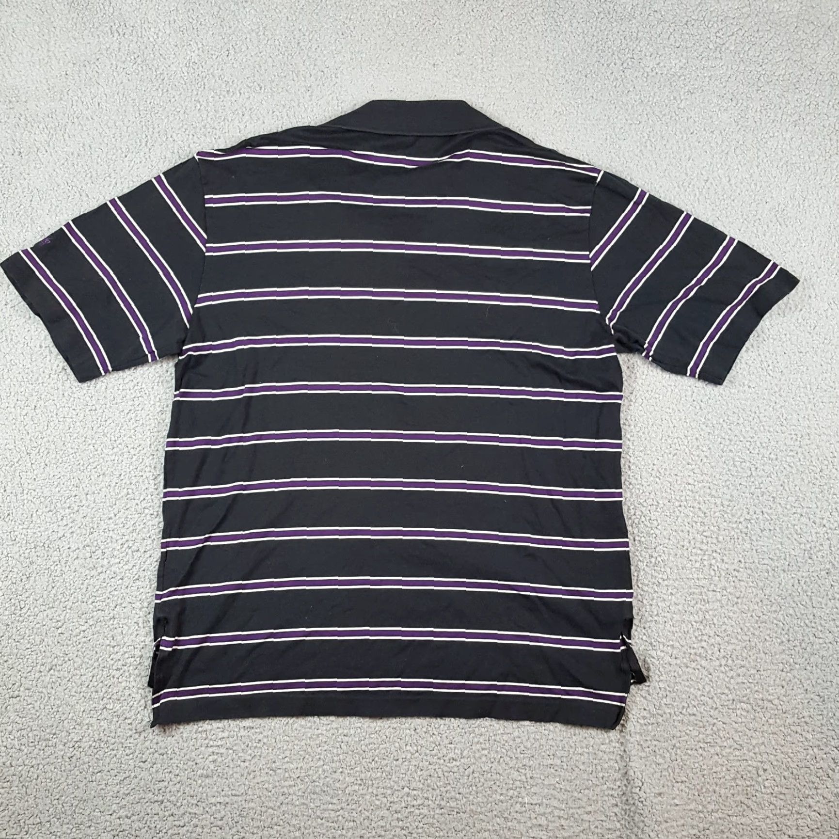 Vintage VINTAGE Polo Golf Ralph Lauren Purple Pony Mens Size M Striped Preppy Polo Shirt Size US M / EU 48-50 / 2 - 5 Thumbnail