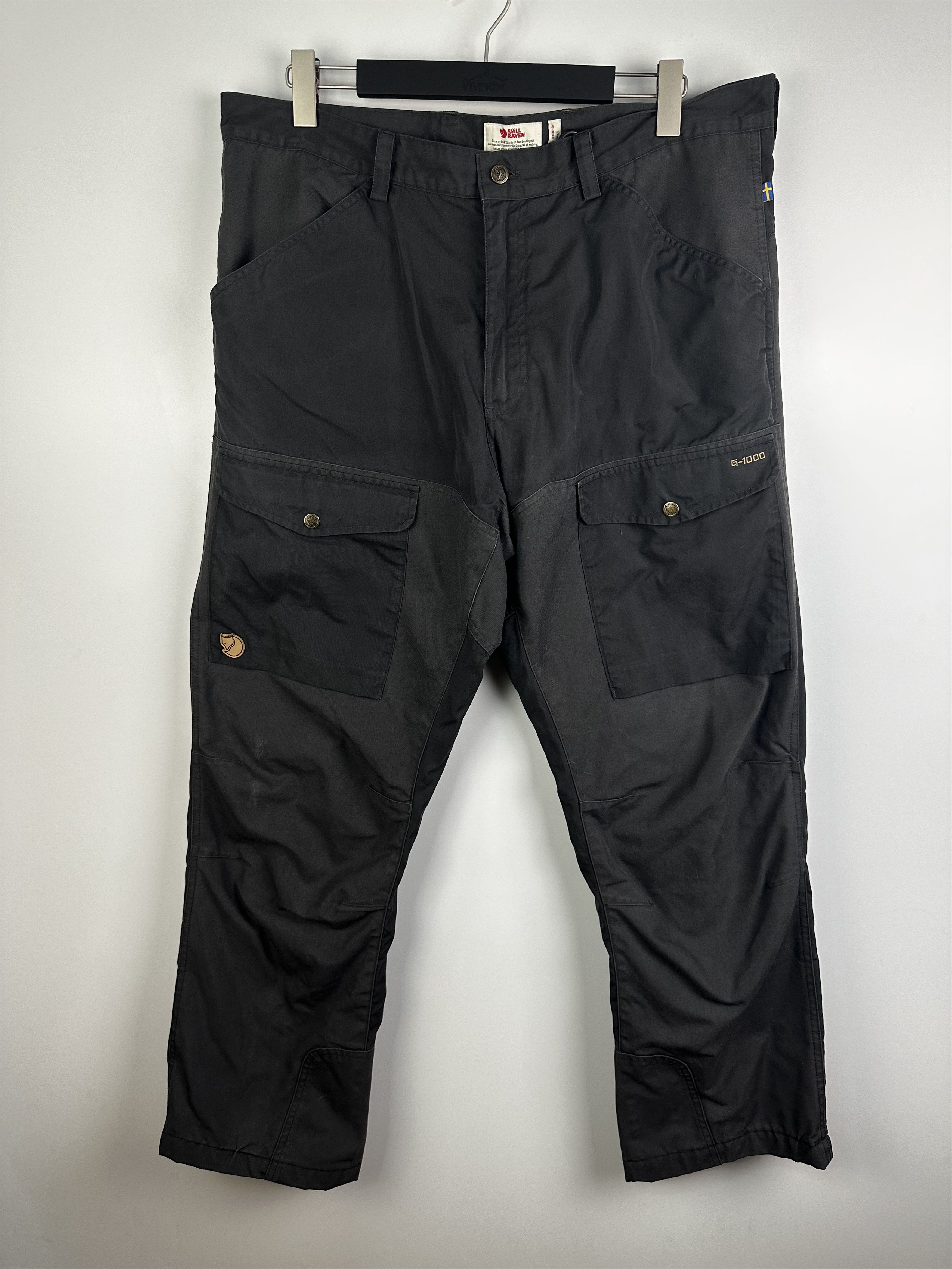 Image of Fjallraven x Outdoor Life Fjällräven Arktis Trousers Backcountry Expeditions Pant in Grey (Size 38)