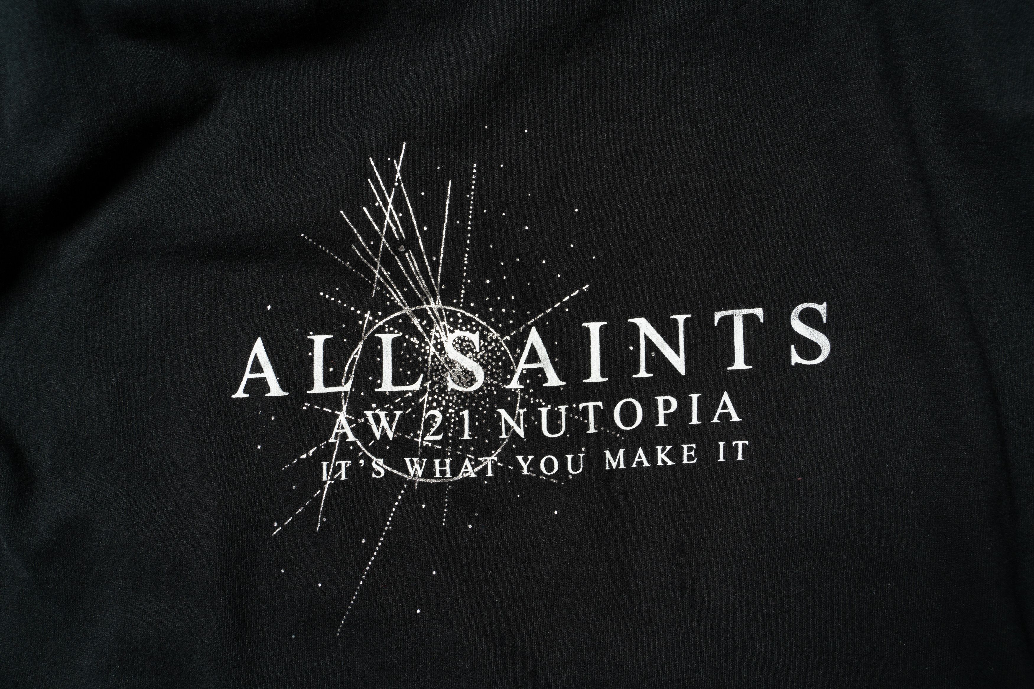 Allsaints 🔴 ALLSAINTS Heavenly Coni Graphic Tank Top T-shirt Size M / US 6-8 / IT 42-44 - 3 Thumbnail
