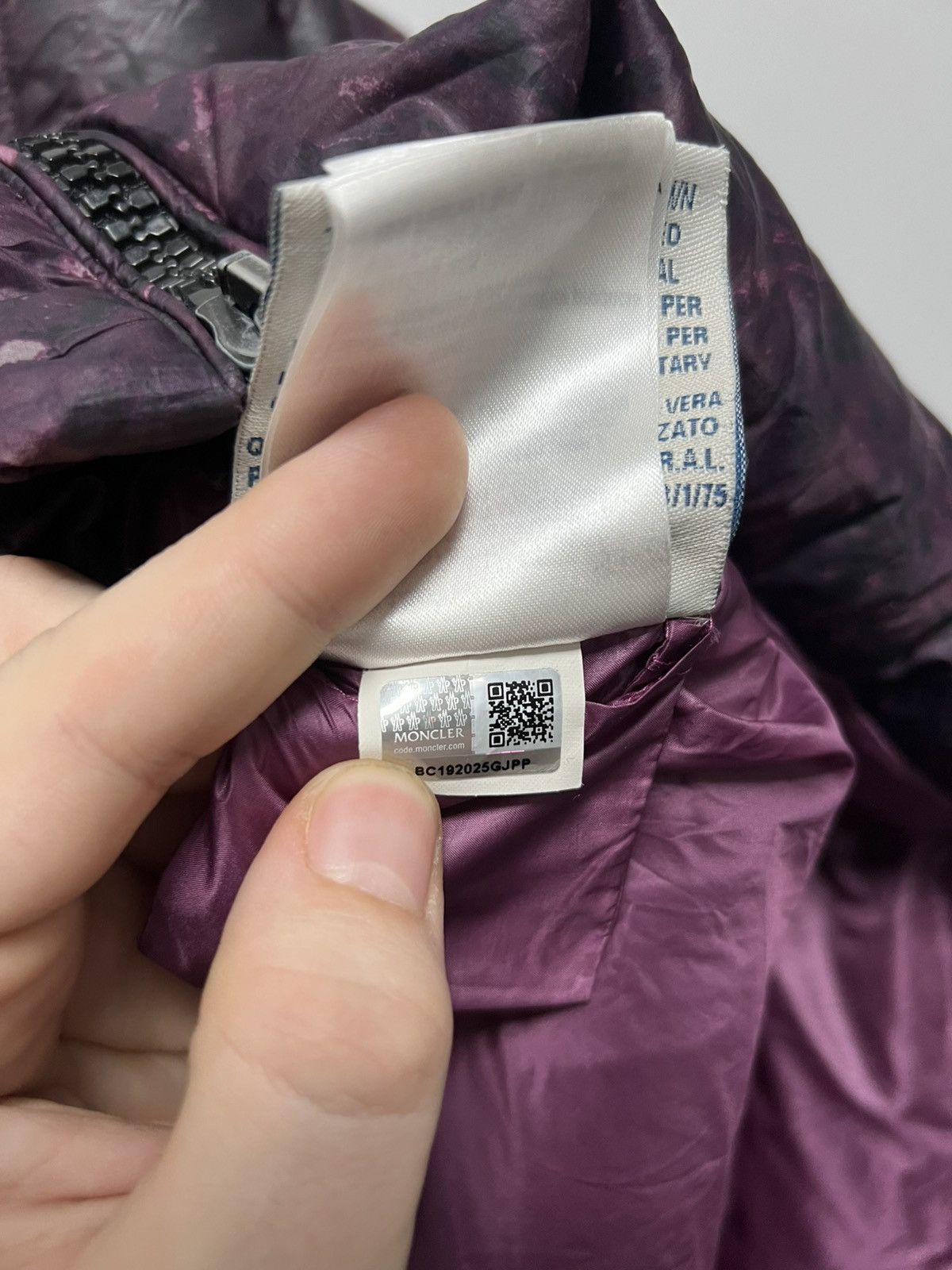 Moncler Vintage Moncler Womens Puffer Luxury Purple Size XS / US 0-2 / IT 36-38 - 18 Thumbnail