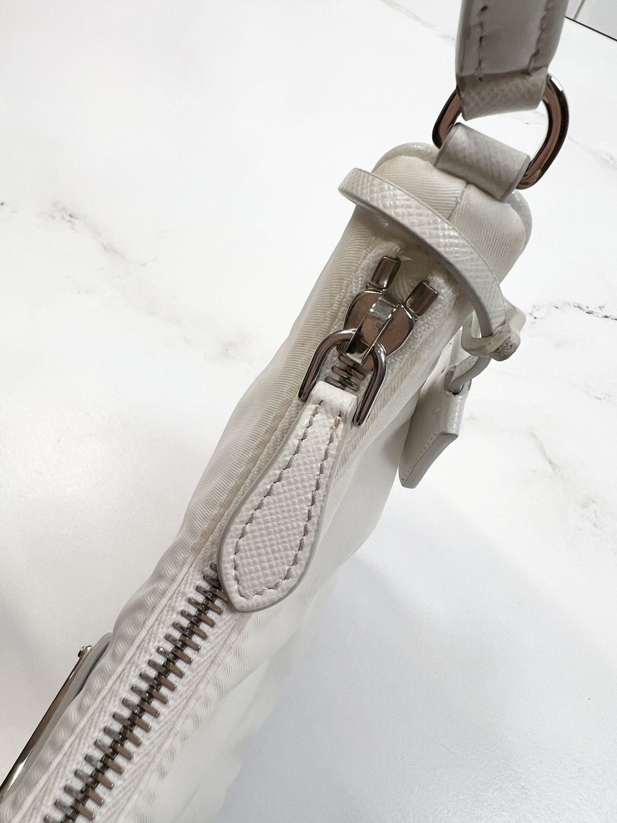 Prada Prada Re-edition 2005 Re-nylon Mini Hobo Shoulder Bag Purse Size ONE SIZE - 10 Thumbnail