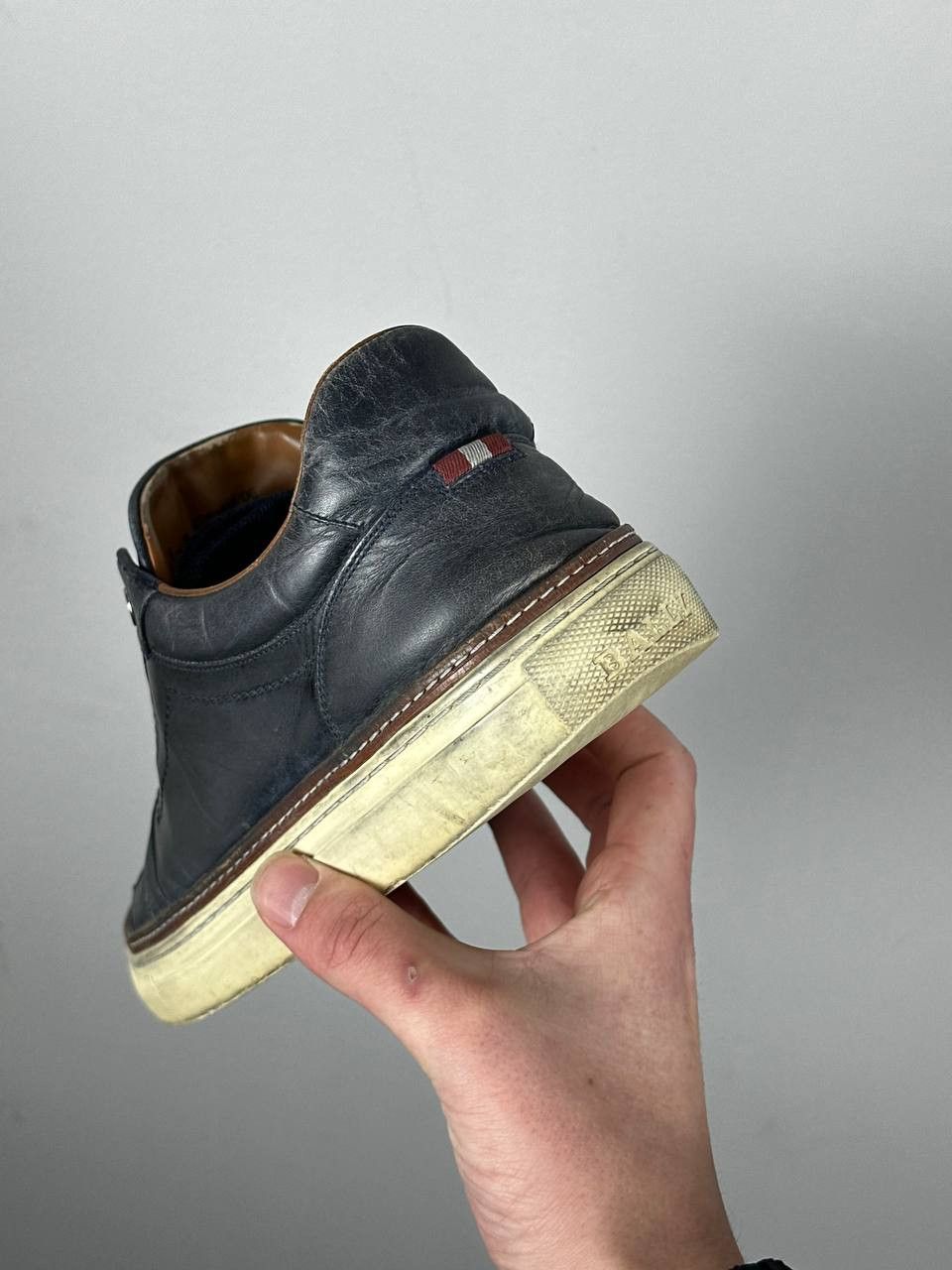 Bally BALLY Blue Leather Sneakers Men’s Shoes Size US 9 Size US 9 / EU 42 - 5 Thumbnail