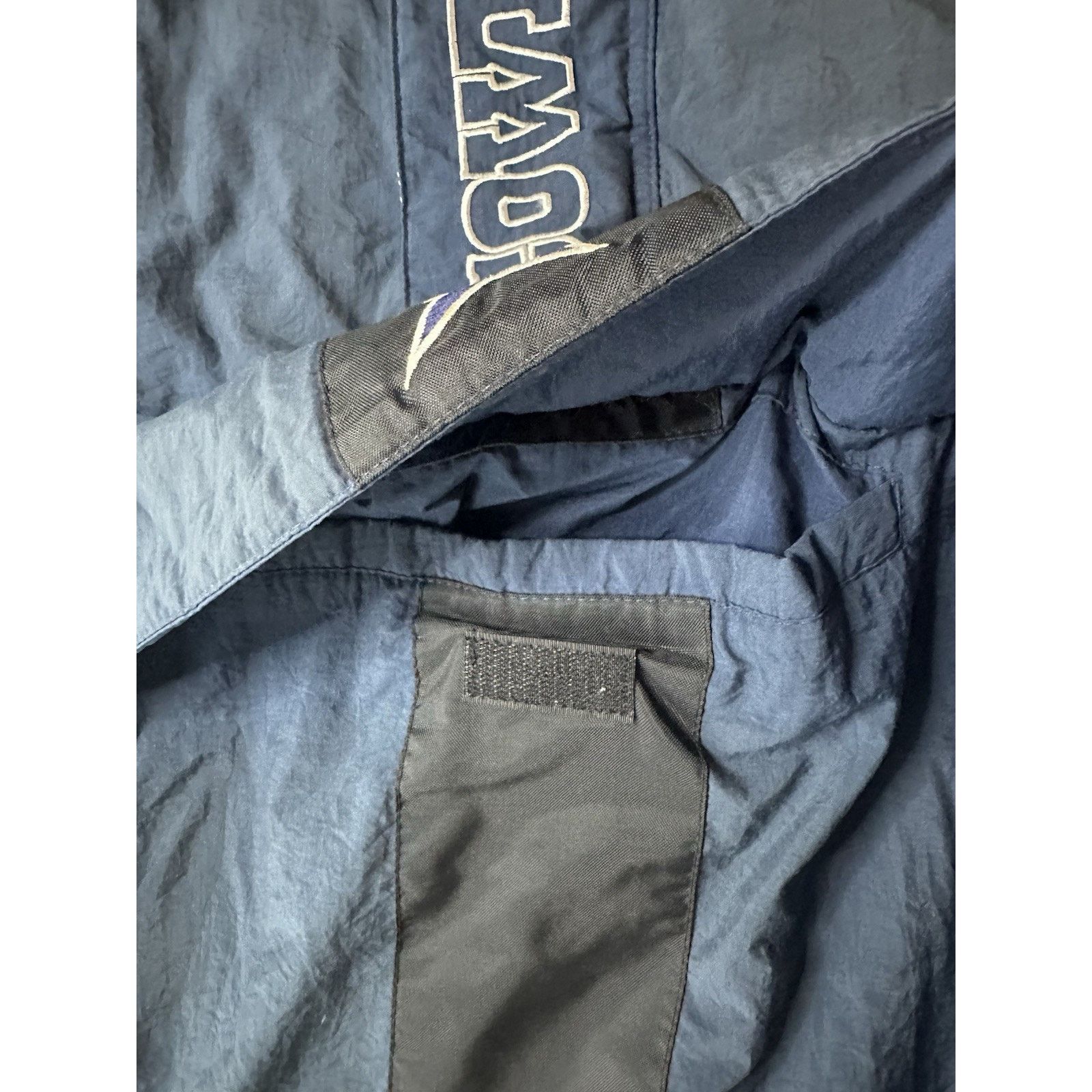 Starter 90s Dallas Cowboys Starter Pro Line 1/4 Zip Jacket Size 2XL Size US XXL / EU 58 / 5 - 5 Thumbnail