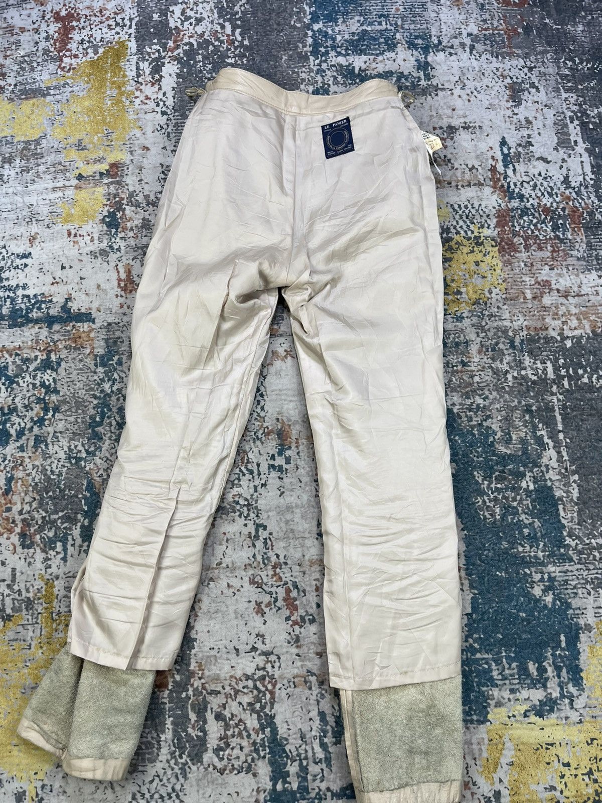 Genuine Leather Le Panier Marque Deposee Leather Pants Size 24" / US 00 / IT 34 - 11 Thumbnail