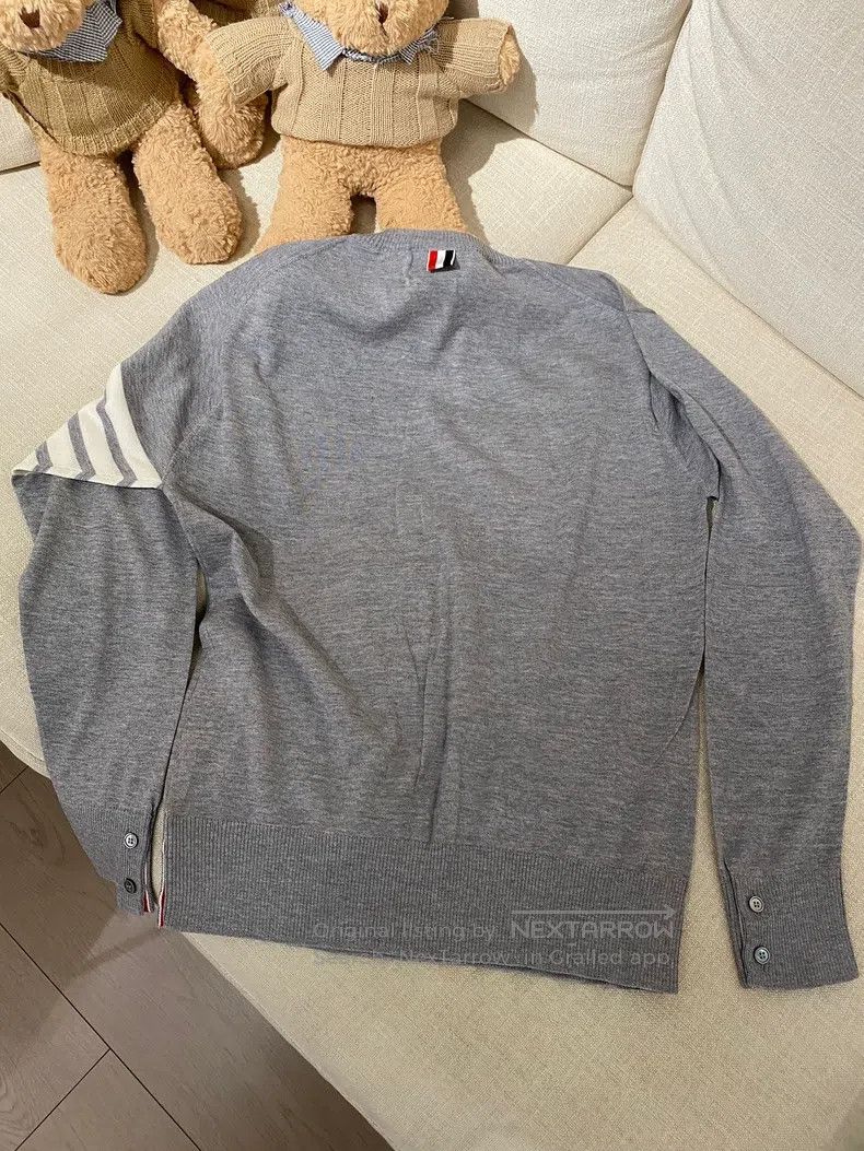 Thom Browne Thom Browne Thin Angora Wool Cardigan Size US M / EU 48-50 / 2 - 6 Thumbnail