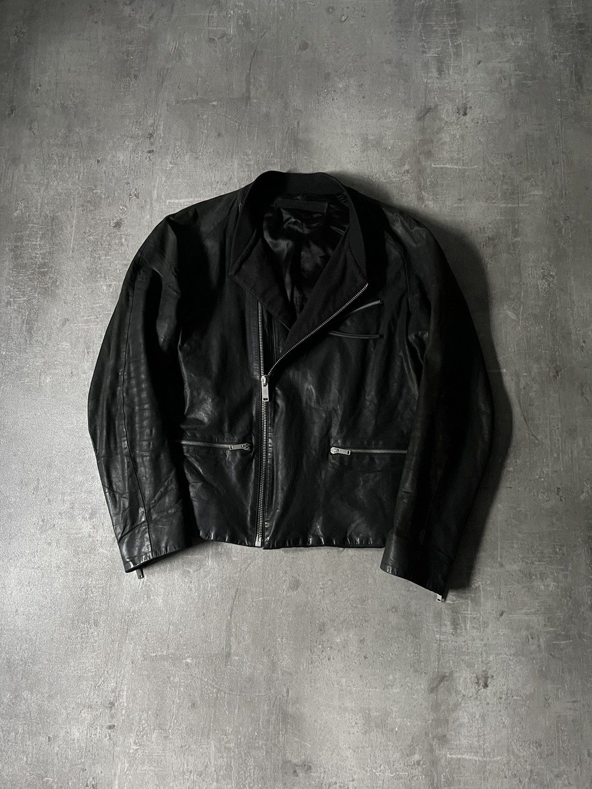 Alexander McQueen Vintage Alexander McQueen leather jacket ramones black Size US S / EU 44-46 / 1 - 1 Thumbnail