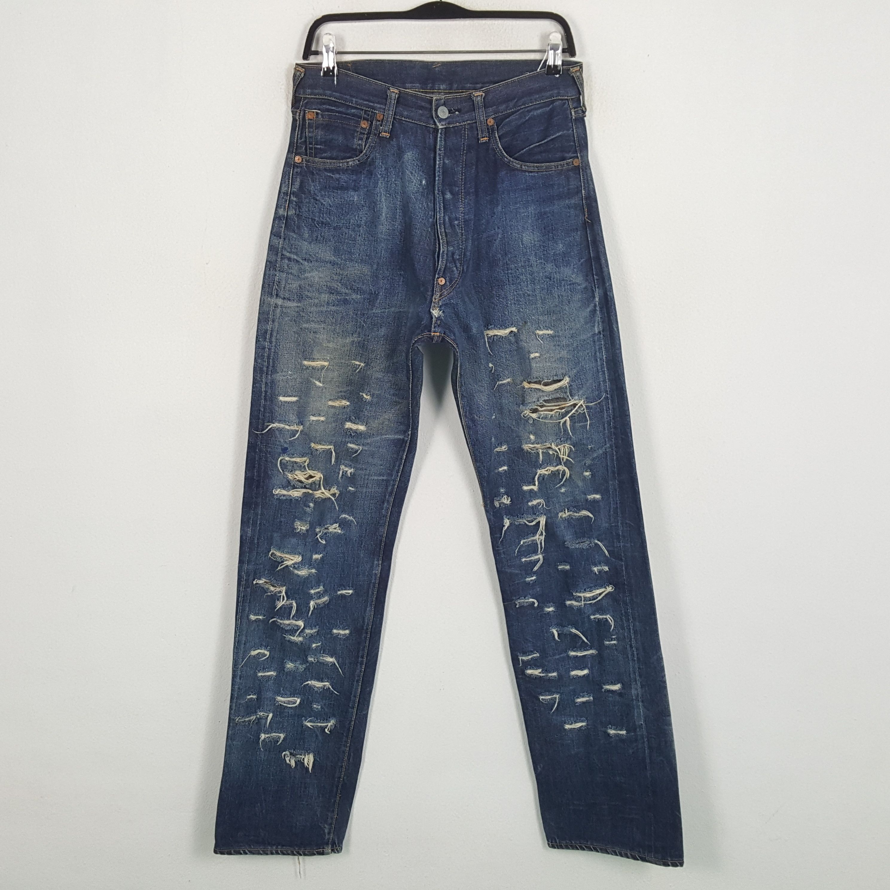 Evisu × Japanese Brand × Vintage EVIS Japanese Brand Streetwear Custom Daicock Style Jeans Size US 30 / EU 46 - 4 Thumbnail