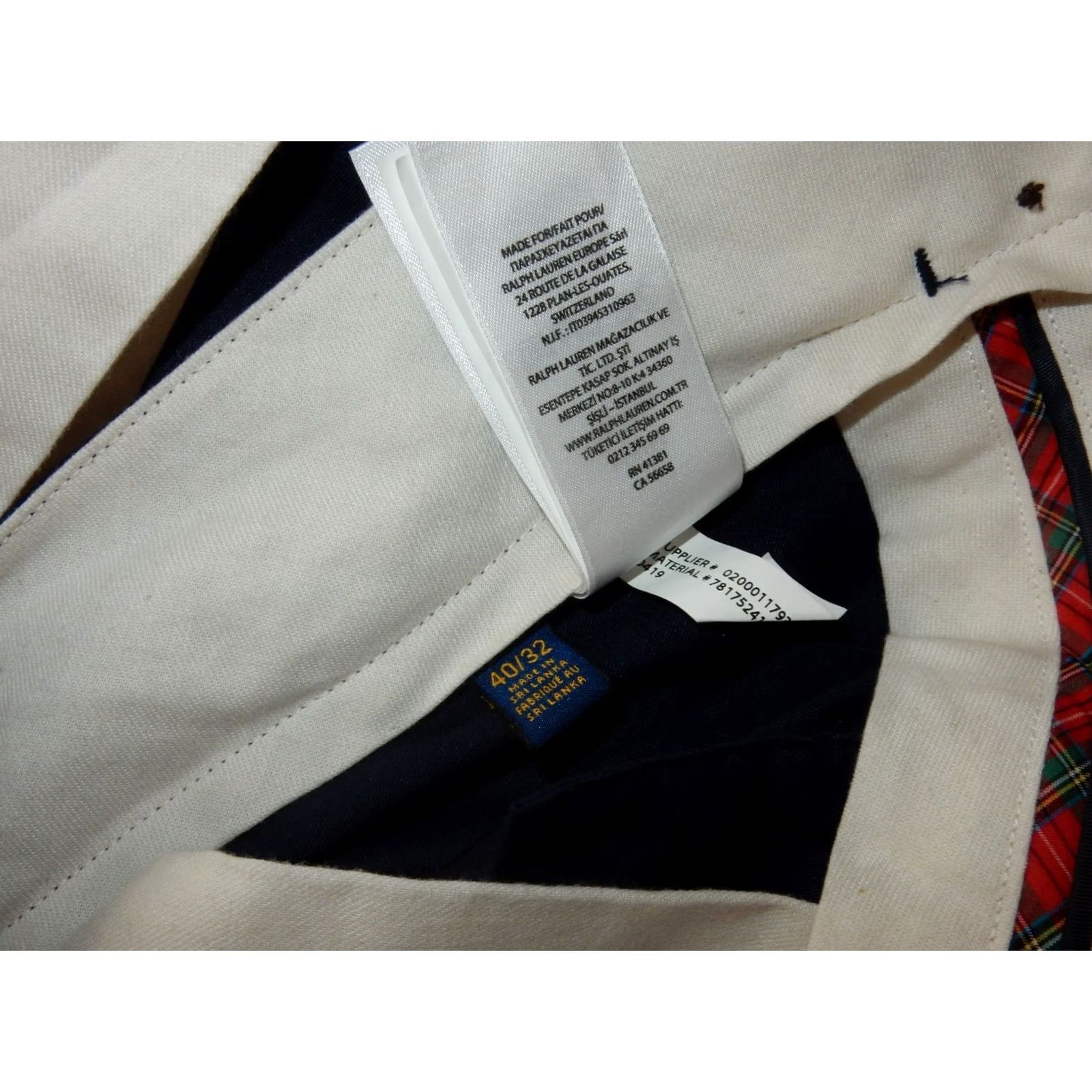 Ralph Lauren Polo Golf Ralph Lauren Pants Khakis Men 40x32 Flat Front Cotton Blue Khaki Polo Golf Mens Pants 40 32 Size 40 32 Size US L / EU 52-54 / 3 - 5 Thumbnail