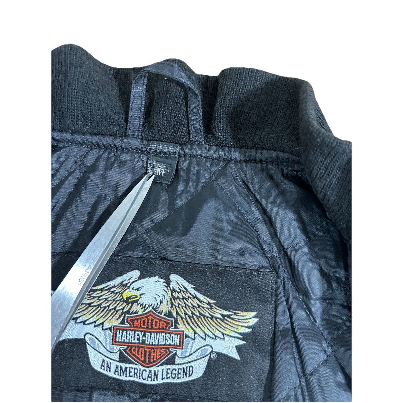 Harley Davidson Vintage Harley Davidson Motorcycle Jacket Biker USA Coat Size US M / EU 48-50 / 2 - 9 Thumbnail