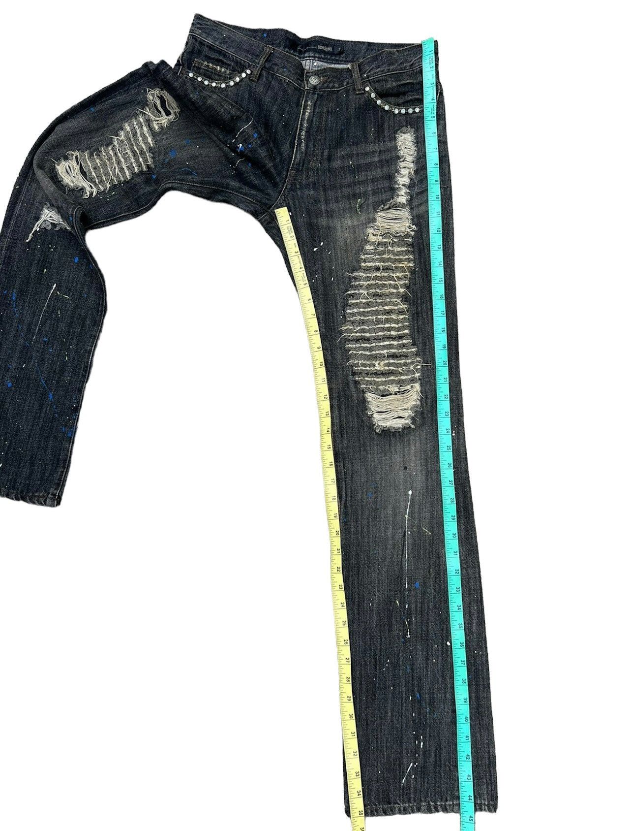 Schlussel Vintage Schlussel Schlussel Japan Rips Distress Flare Jeans Size US 31 - 5 Thumbnail