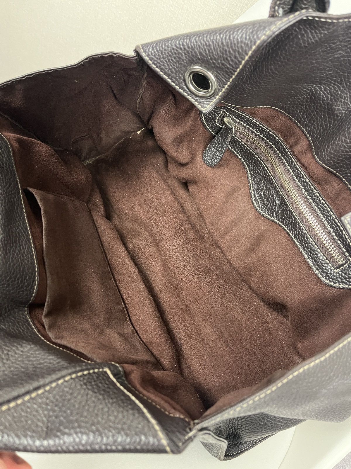 Designer × Tod's Tod’s Leather Brown Shoulder Hand Bag Size ONE SIZE - 15 Thumbnail