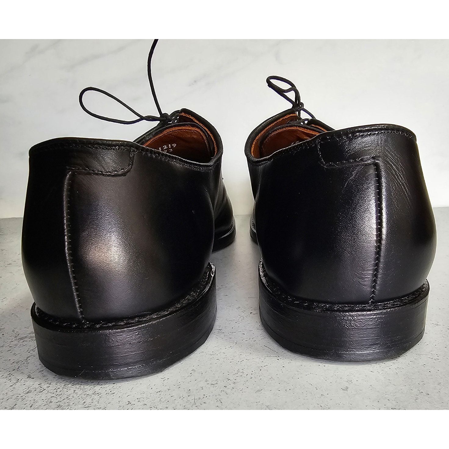 Allen Edmonds EUC Allen Edmonds Resoled Split Toe Delray Dress Shoes 15 B Size US 15 / EU 48 - 5 Thumbnail