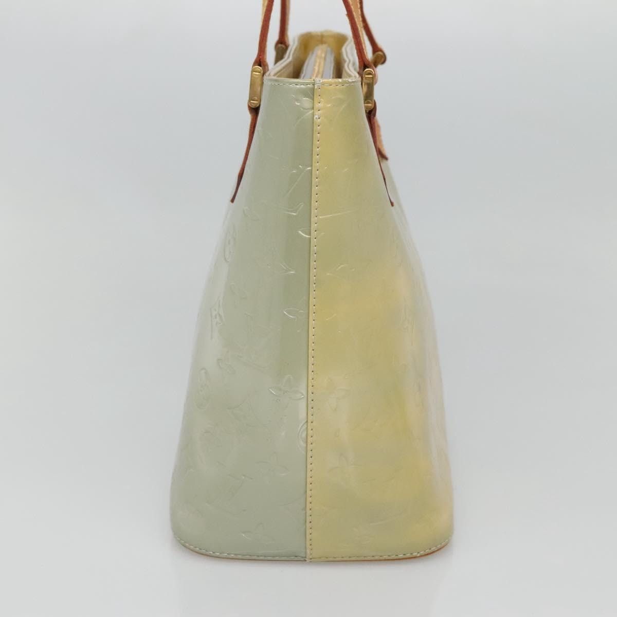 Louis Vuitton LOUIS VUITTON Monogram Vernis Houston Hand Bag Gris M91053 Size ONE SIZE - 3 Thumbnail