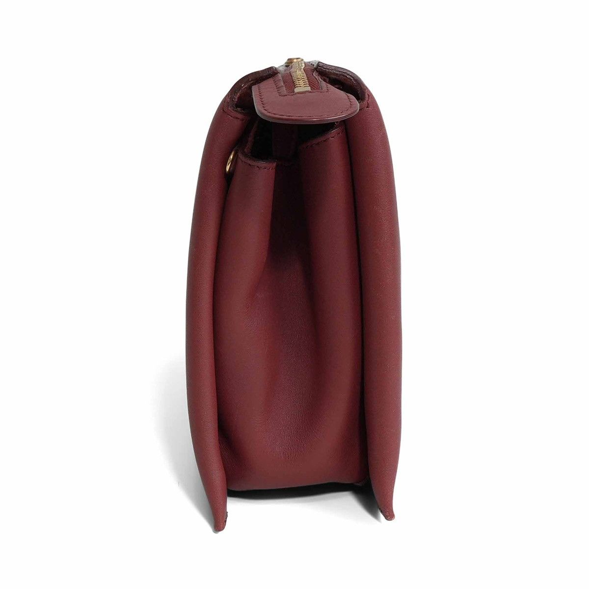 Celine Celine Burgundy Tri-Fold Clutch on Chain Size ONE SIZE - 4 Thumbnail
