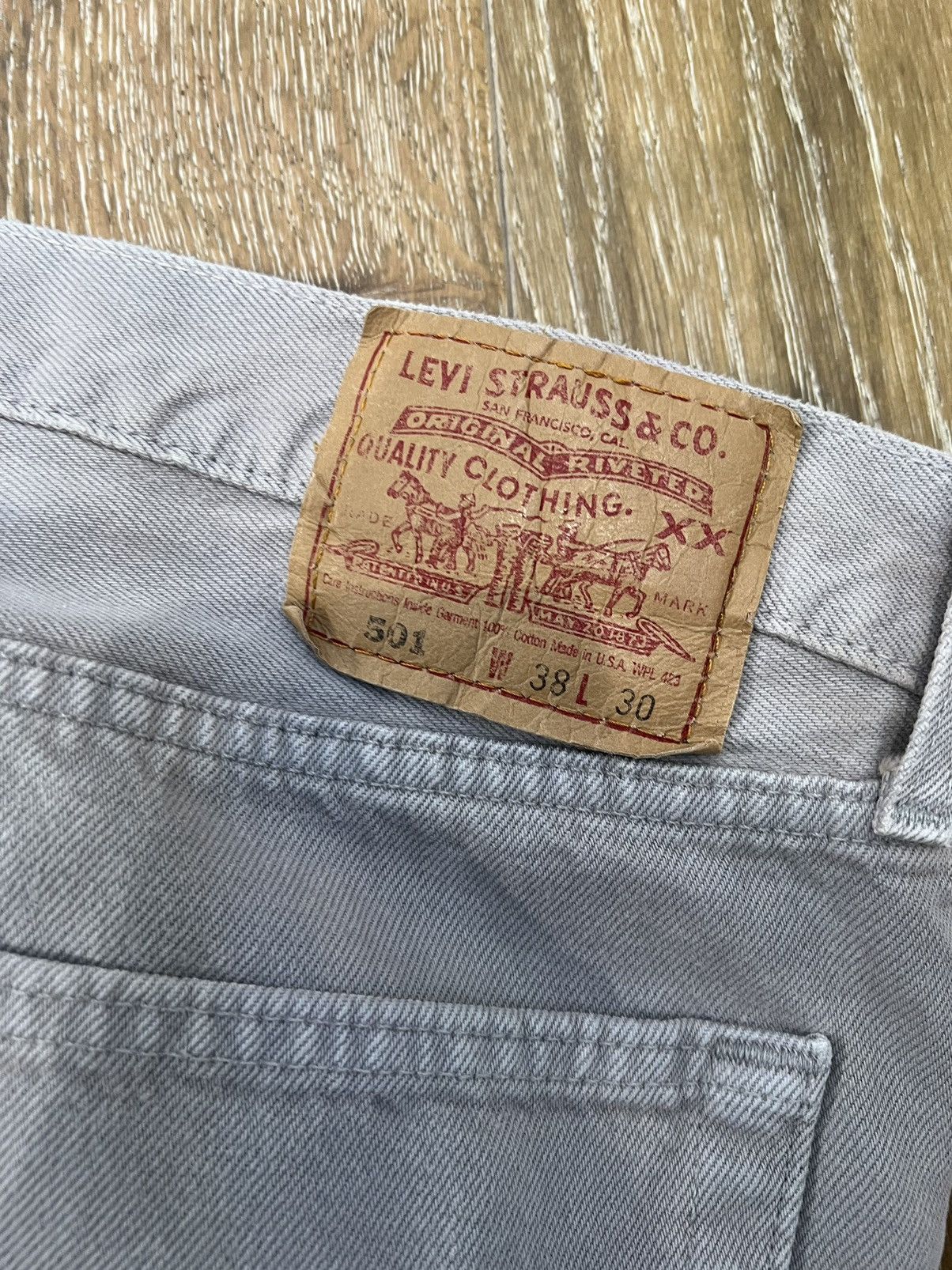 Levi's × Vintage Vintage levis 501 made in usa jeans Size US 35 - 4 Thumbnail