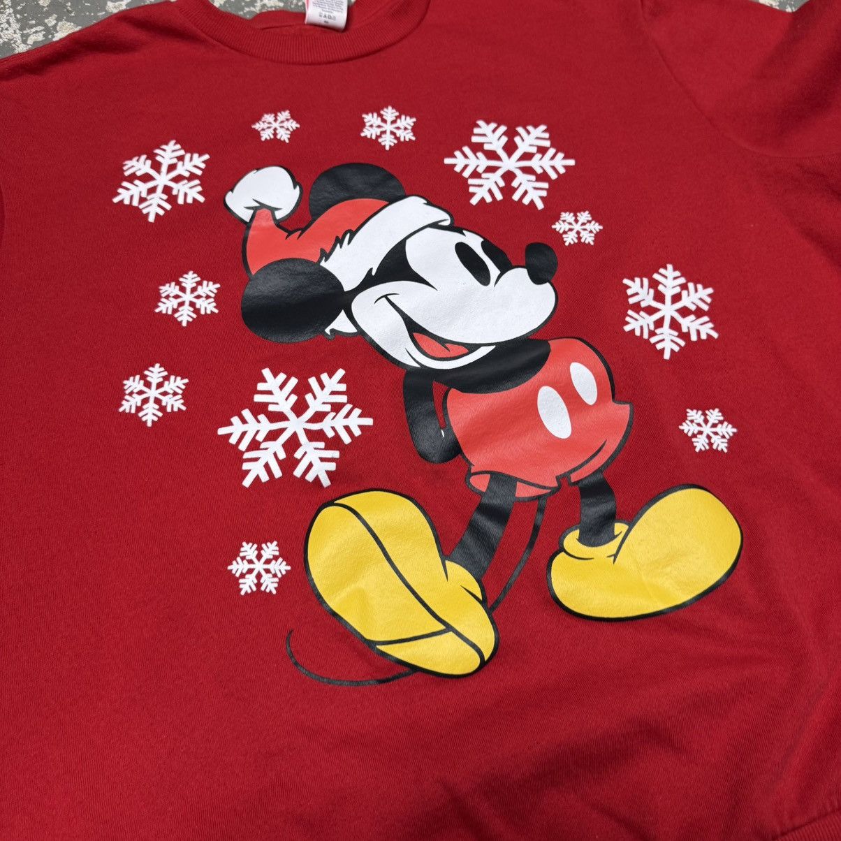 Other Y2K Disney Mickey Mouse Christmas Crewneck Sweatshirt Size US XL / EU 56 / 4 - 4 Thumbnail