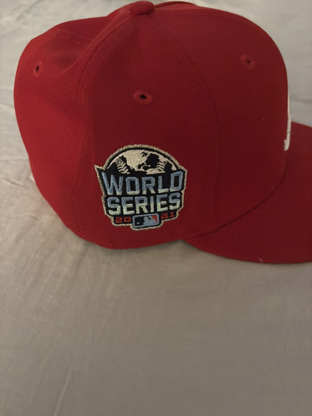 New Era New Era 59Fifty Atlanta Braves 2021 World Series Patch Hat Size ONE SIZE - 2 Thumbnail