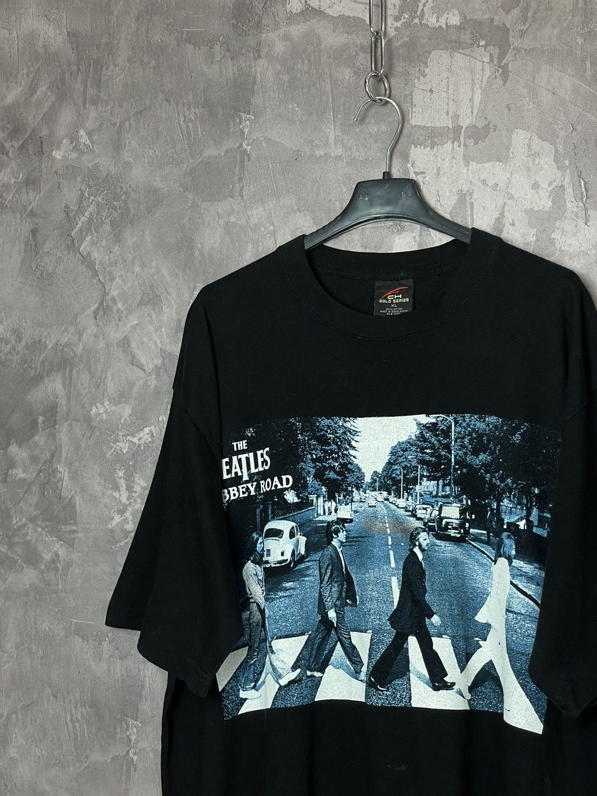 Band Tees × Vintage Vintage 90s The Beatles Abbey Road Tshirt Size US L / EU 52-54 / 3 - 4 Thumbnail
