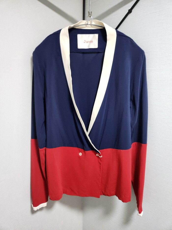 Other jucca 가디건형 배색 블레이져 Size S / US 4 / IT 40 - 3 Thumbnail