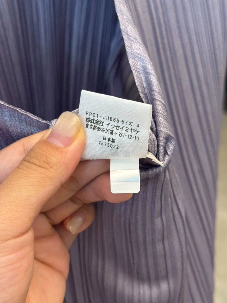 Issey Miyake Issey Miyake size:4 Honor fabric purple-gray dress Size S / US 4 / IT 40 - 4 Thumbnail