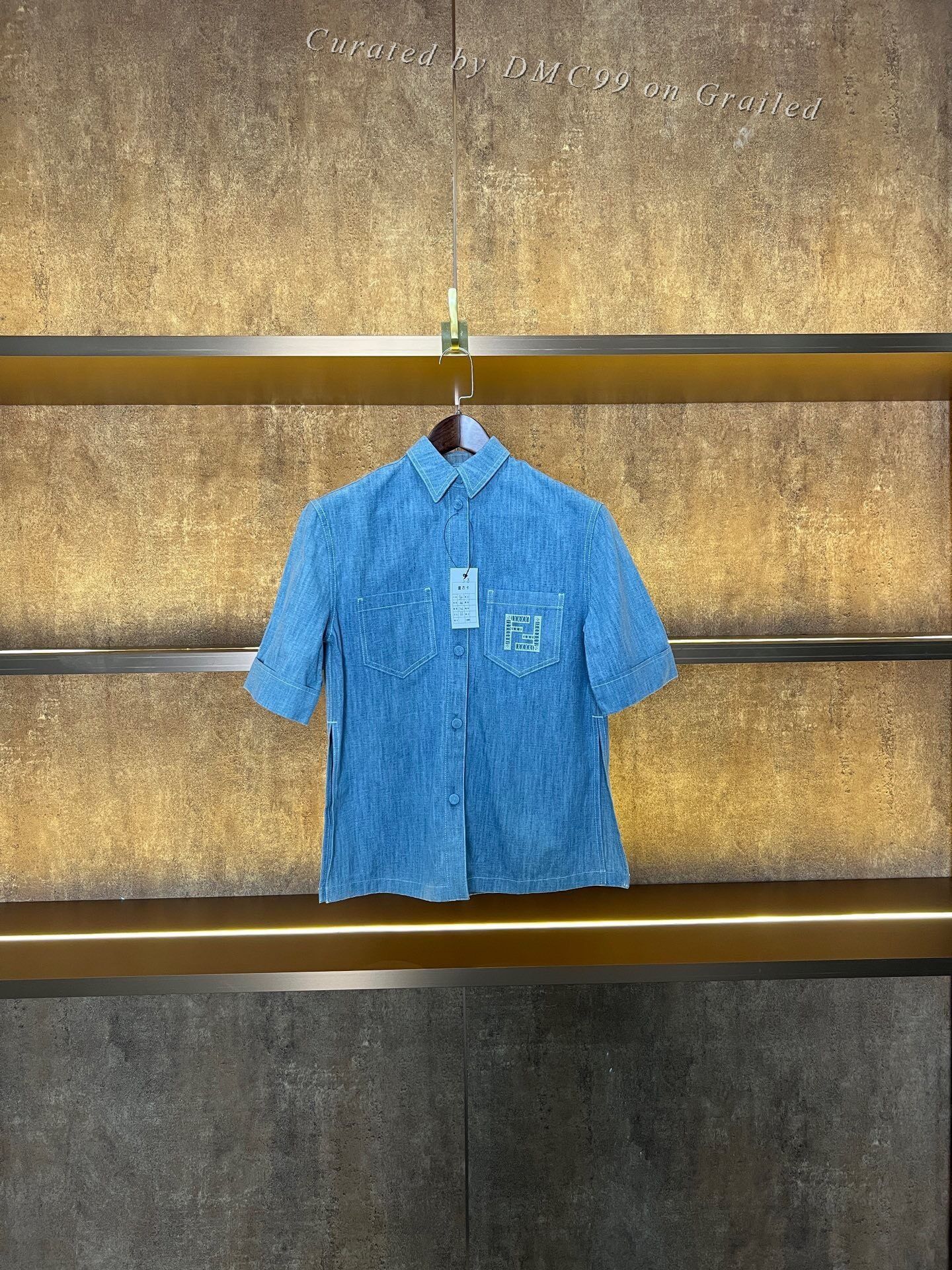 Fendi Fendi Short Sleeve Shirt Size XXS / US 00 / IT 34 - 1 Thumbnail