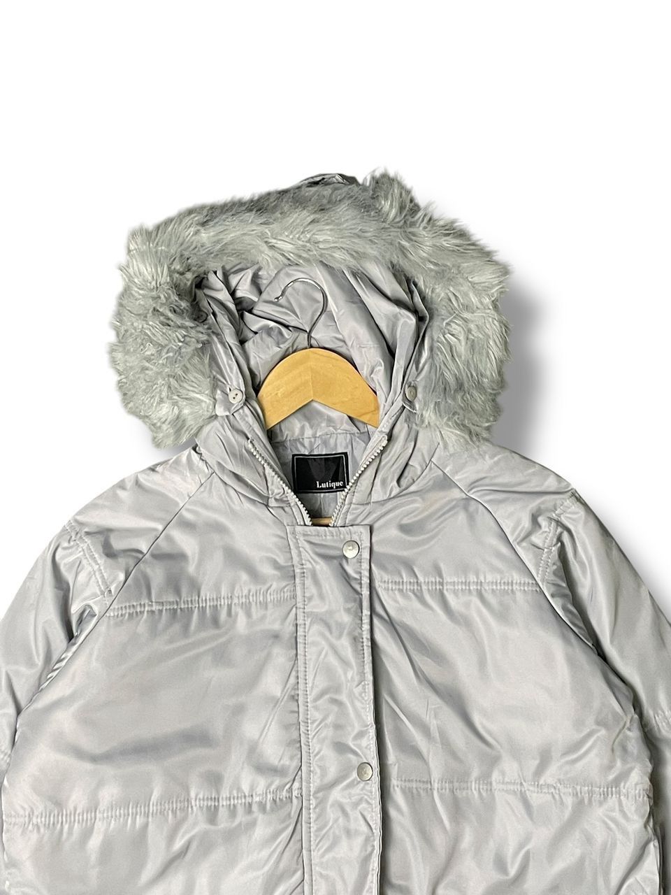 Japanese Brand × Vintage Lutique Faux Fur Trim Parka (1) Size US S / EU 44-46 / 1 - 2 Thumbnail